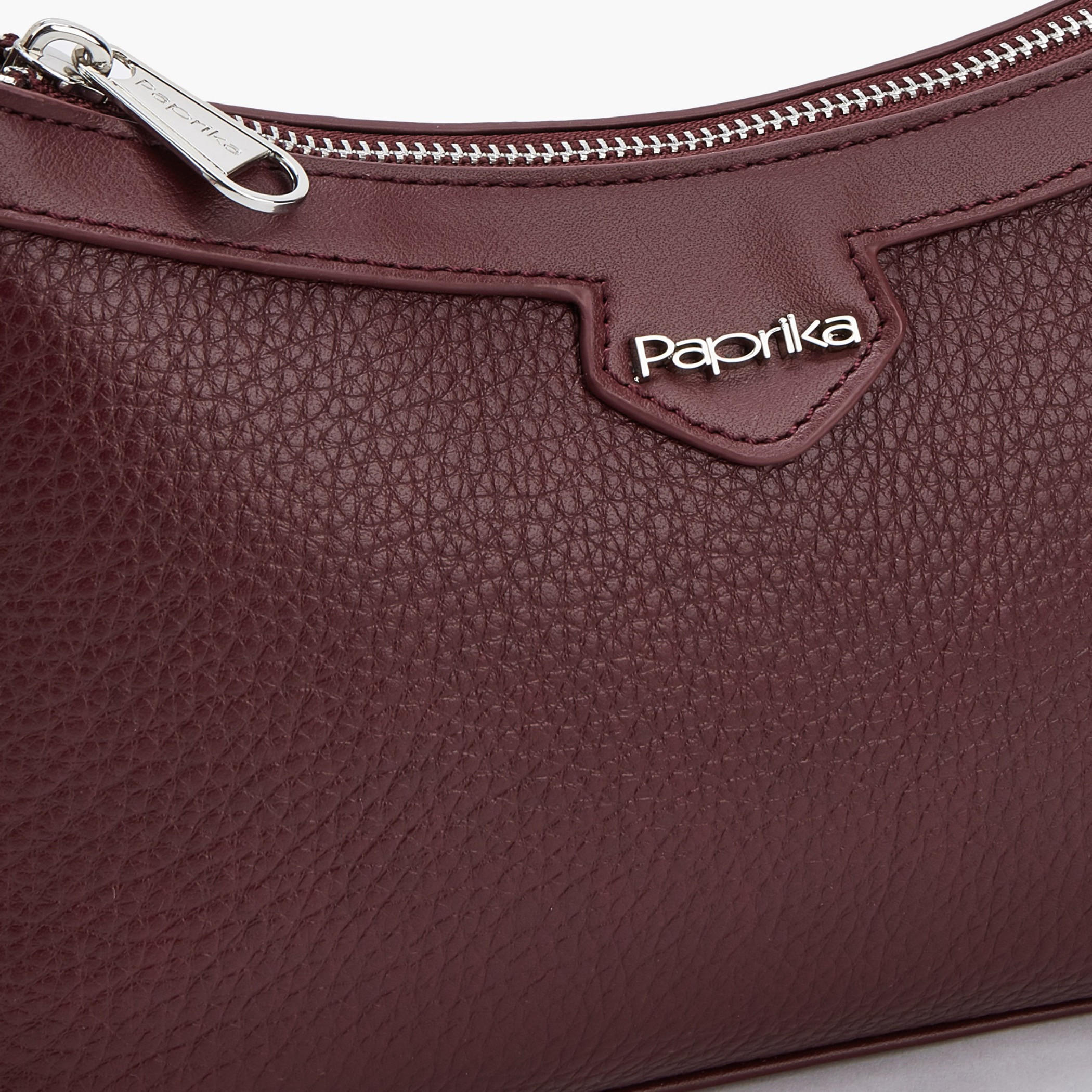 Paprika Textured Crossbody Bag with Detachable Strap-women-bagsandwallets-handbags-image-4