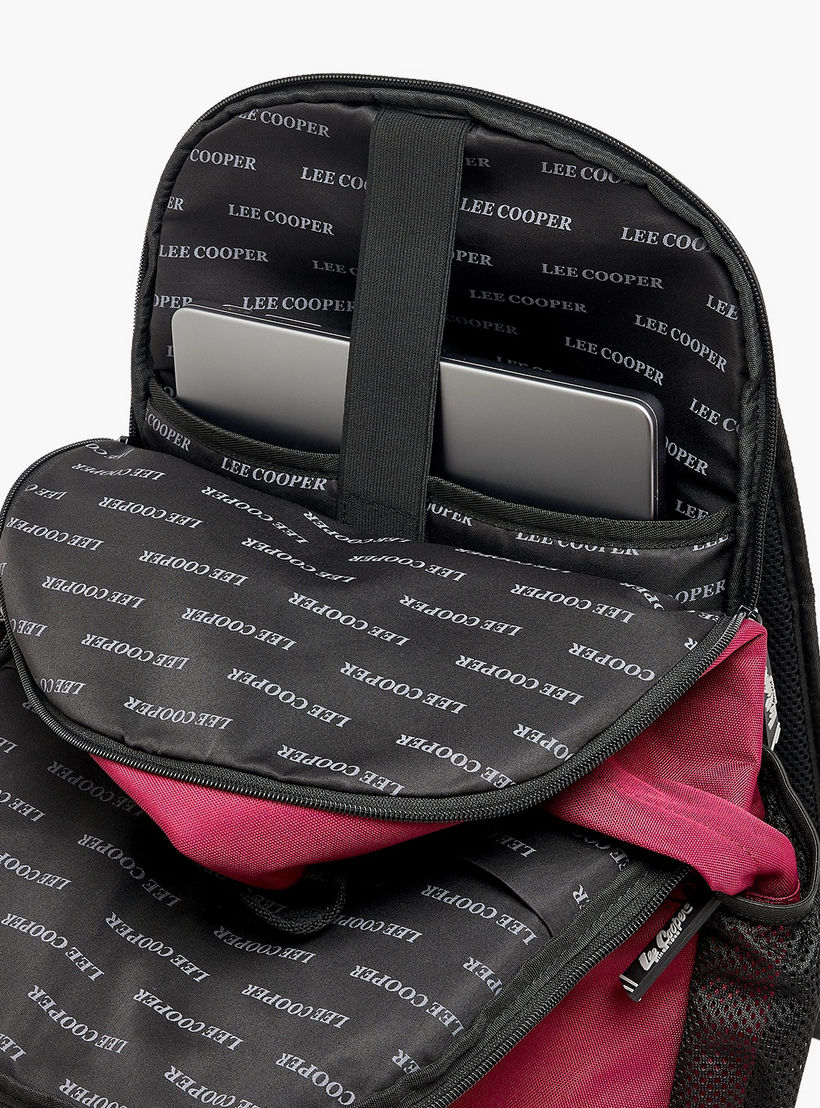 Lee Cooper Solid Backpack for Boys 13+ Years with Padded Shoulder Strap-boys-accessories-bagsandbackpacks-image-4