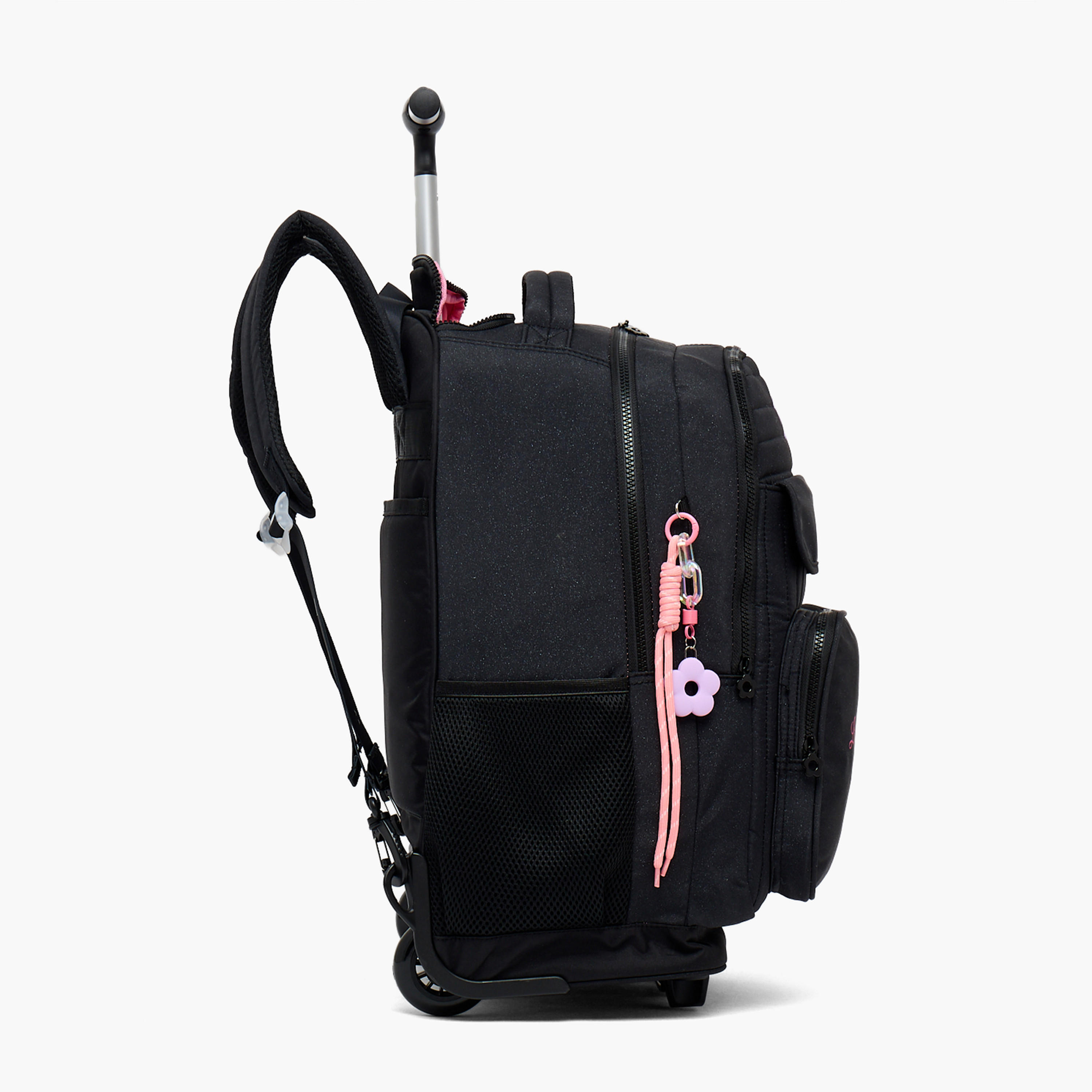 Little Missy Printed Trolley Bag for Girls 13+ Years with Front Utility Pocket-school-bagsandbackpacks-trolleybags-image-7