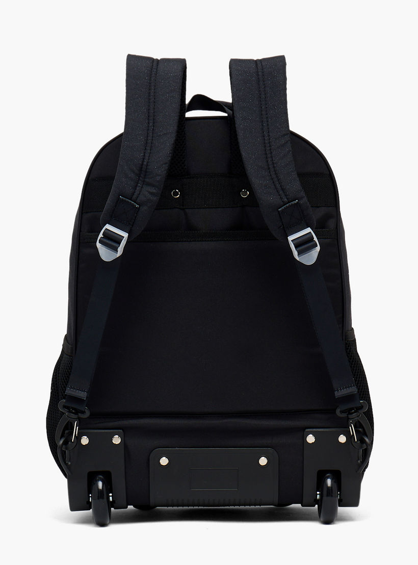 Little Missy Printed Trolley Bag for Girls 13+ Years with Front Utility Pocket-school-bagsandbackpacks-trolleybags-image-8