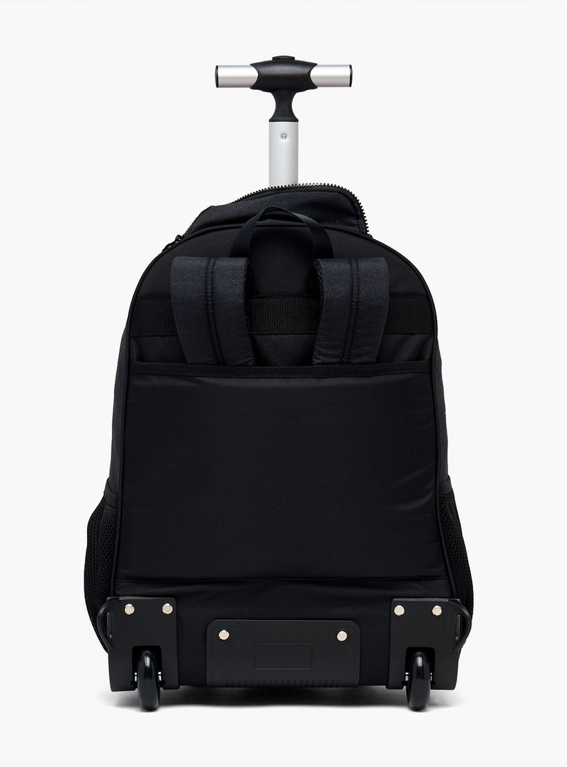 Little Missy Printed Trolley Bag for Girls 13+ Years with Front Utility Pocket-school-bagsandbackpacks-trolleybags-image-9