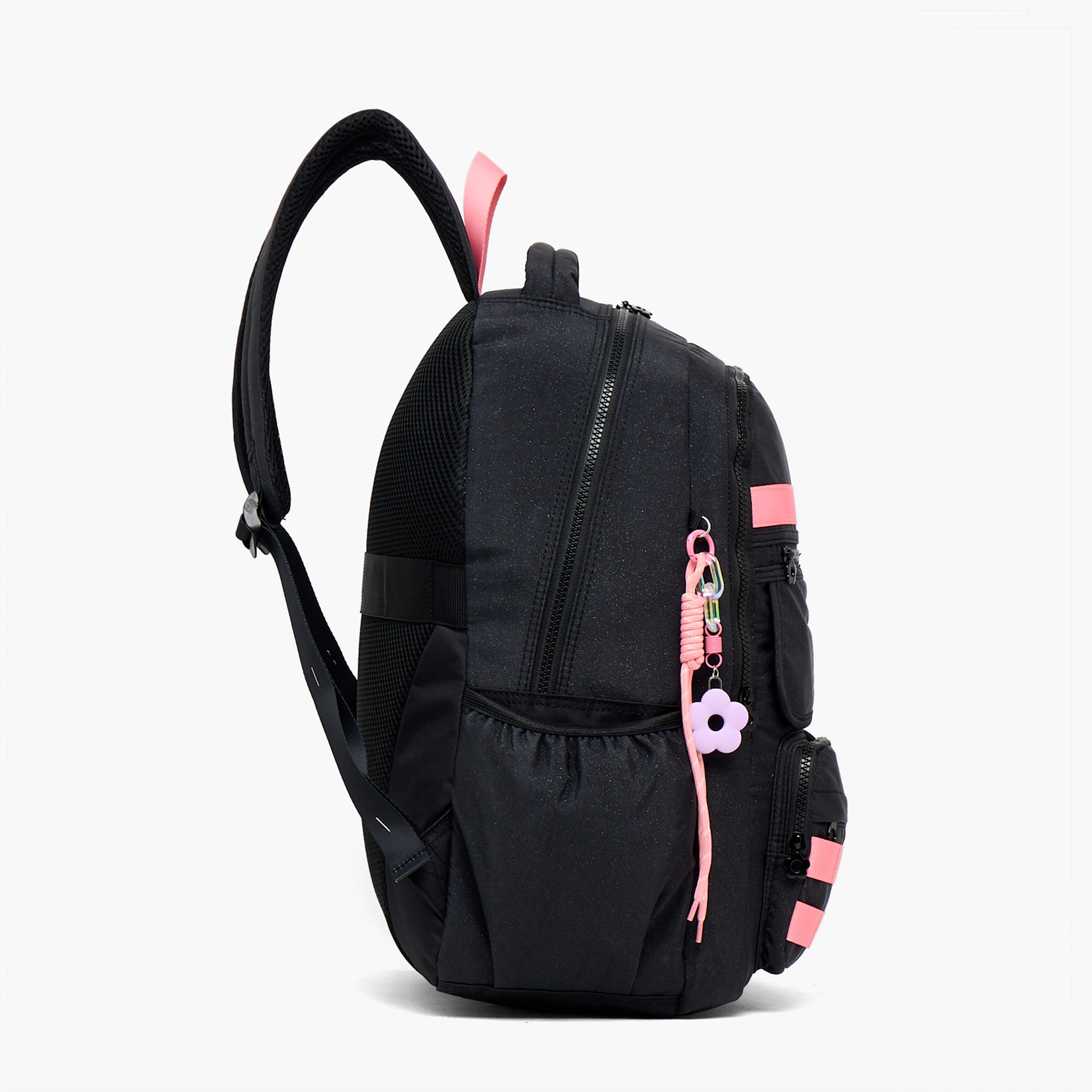 شنطة ظهر بطبعات زهور للبنات من 13 سنة فأكثر مع جيب مبطن للابتوب من ليتل ميسي-school-bagsandbackpacks-backpacks-image-7