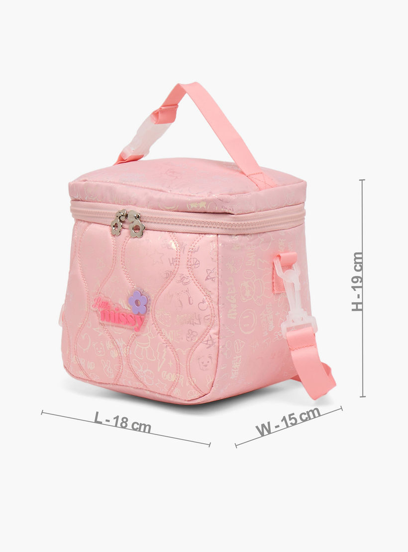 Little Missy Quilted Lunch Bag for Girls 13 Years+ with Detachable Strap-school-lunchessentials-lunchbags-image-9