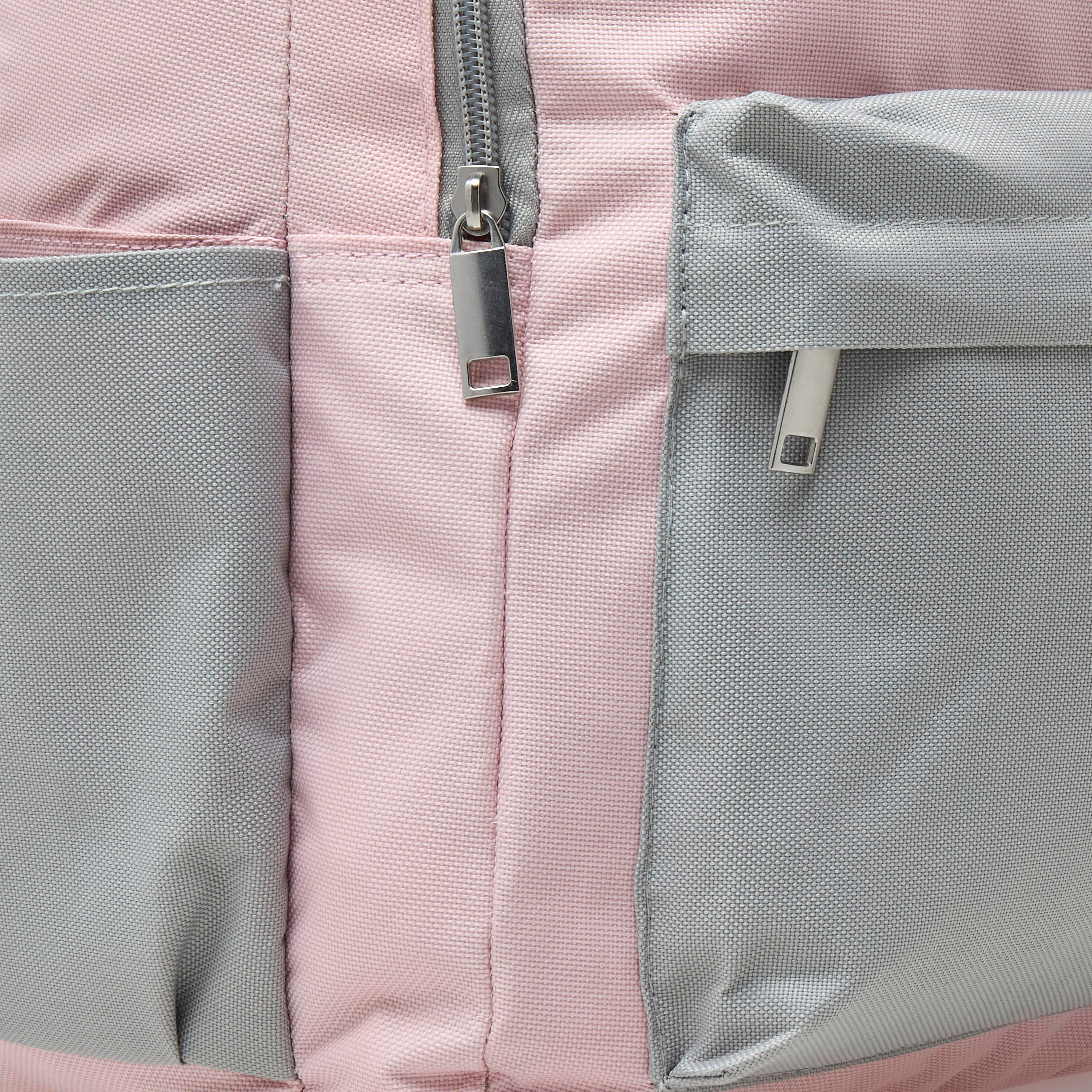 طقم شنطة مدرسية سادة 4 قطع للأطفال 8-13 سنوات مع مقلمة وشنطة غداء - 17 بوصة-school-bagsandbackpacks-backpacks-image-6