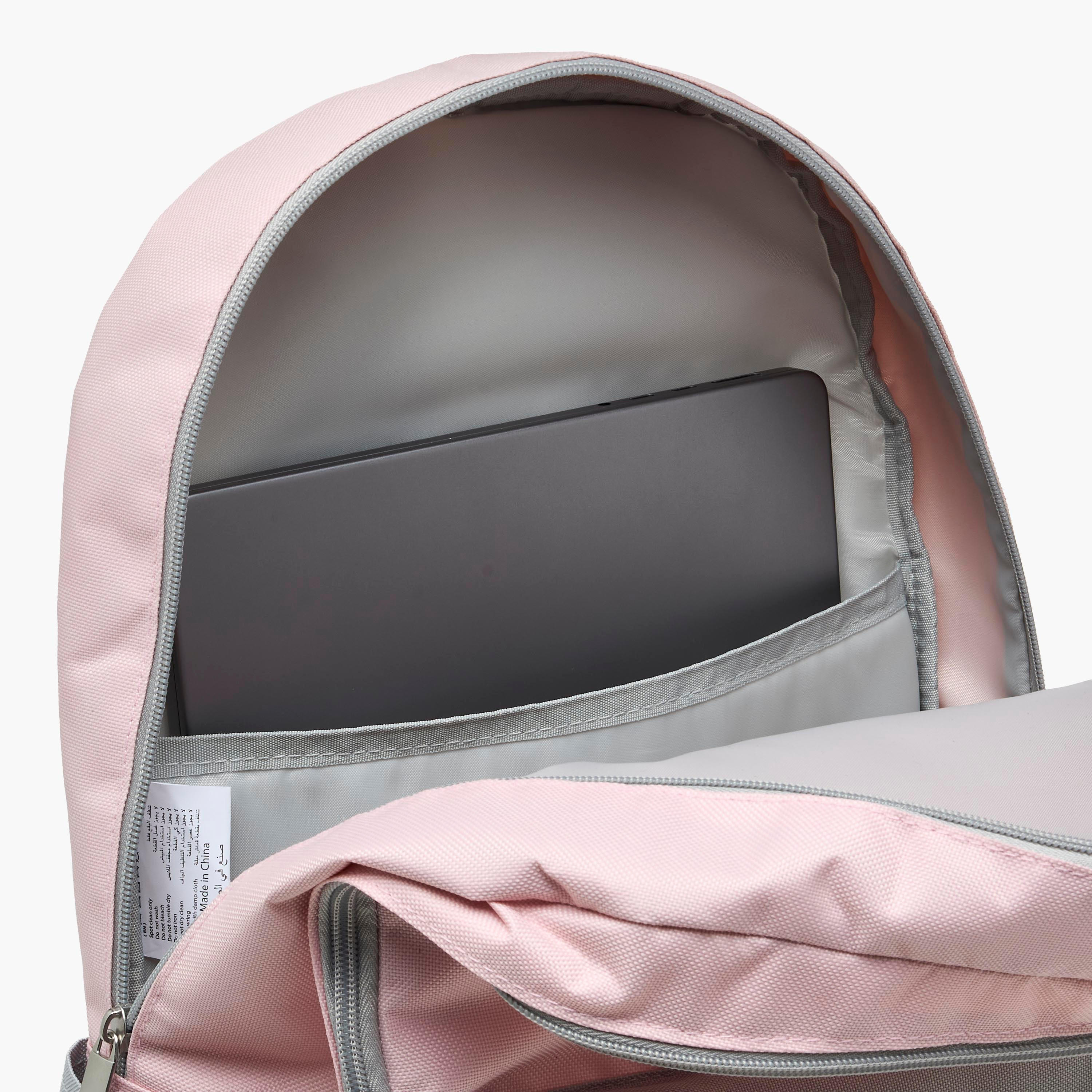 طقم شنطة مدرسية سادة 4 قطع للأطفال 8-13 سنوات مع مقلمة وشنطة غداء - 17 بوصة-school-bagsandbackpacks-backpacks-image-7
