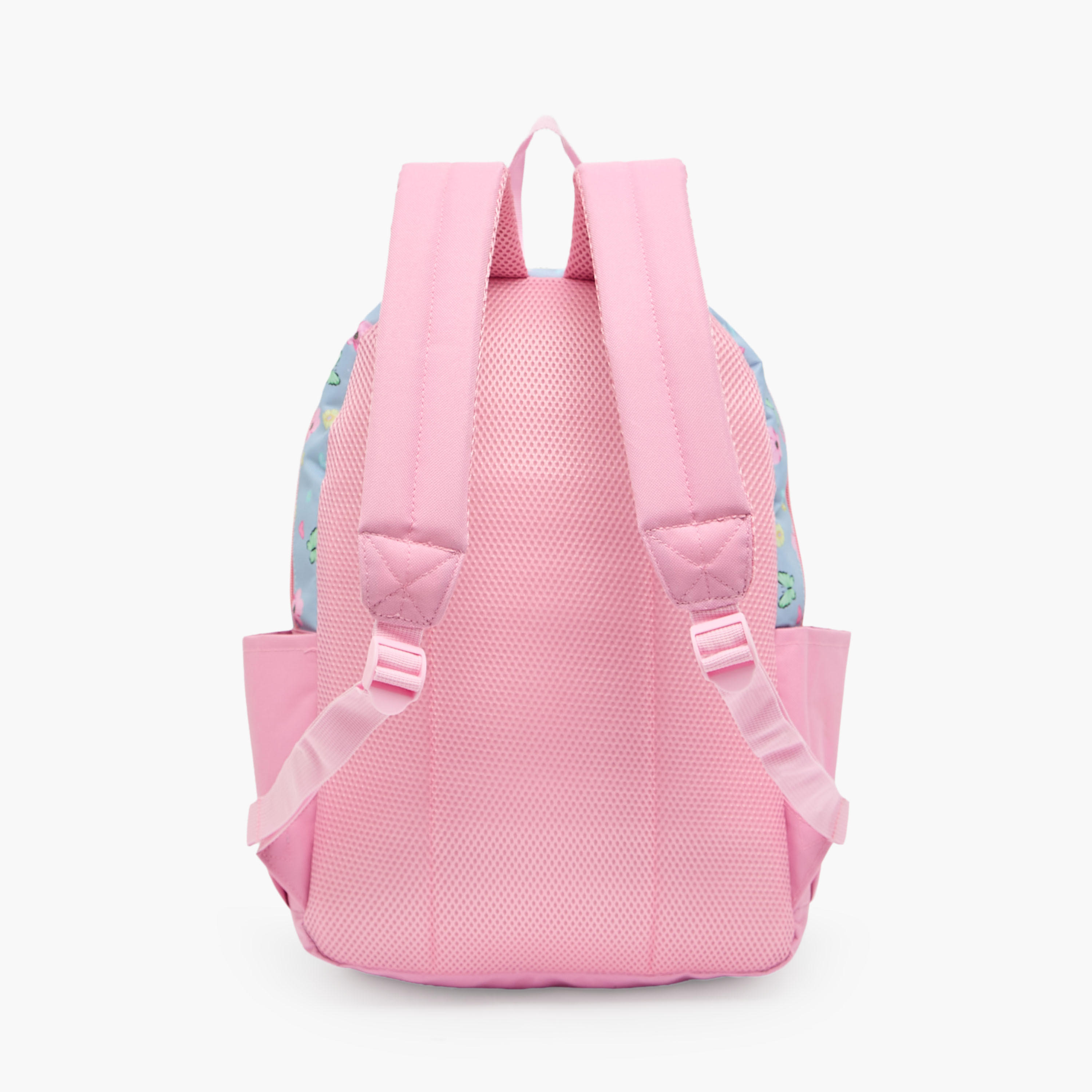 Kitty Print 4-Piece Backpack School Bag Set for Girls 5-8 Years with Pencil Pouch - 17 inches-school-bagsandbackpacks-backpacks-image-10