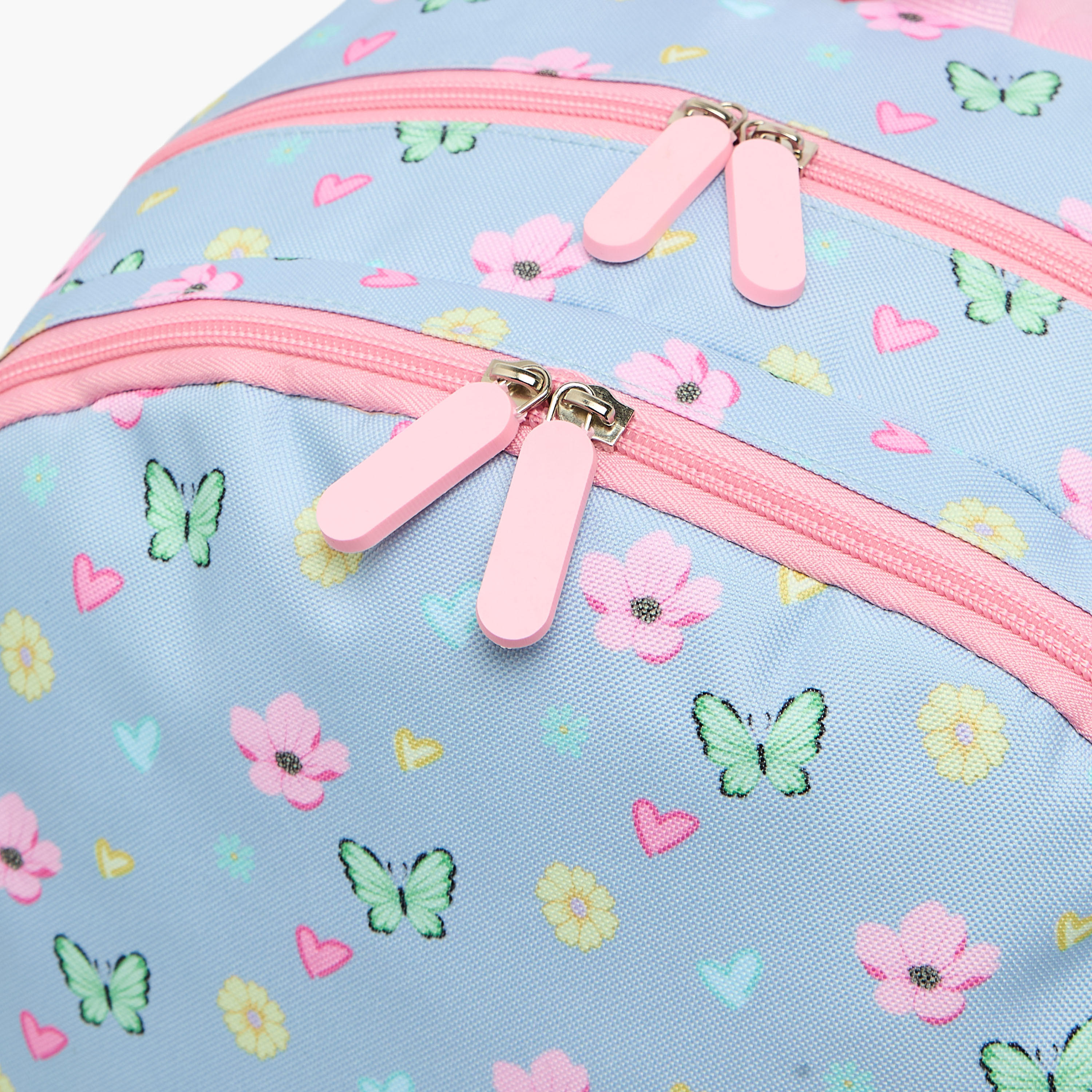 Kitty Print 4-Piece Backpack School Bag Set for Girls 5-8 Years with Pencil Pouch - 17 inches-school-bagsandbackpacks-backpacks-image-6