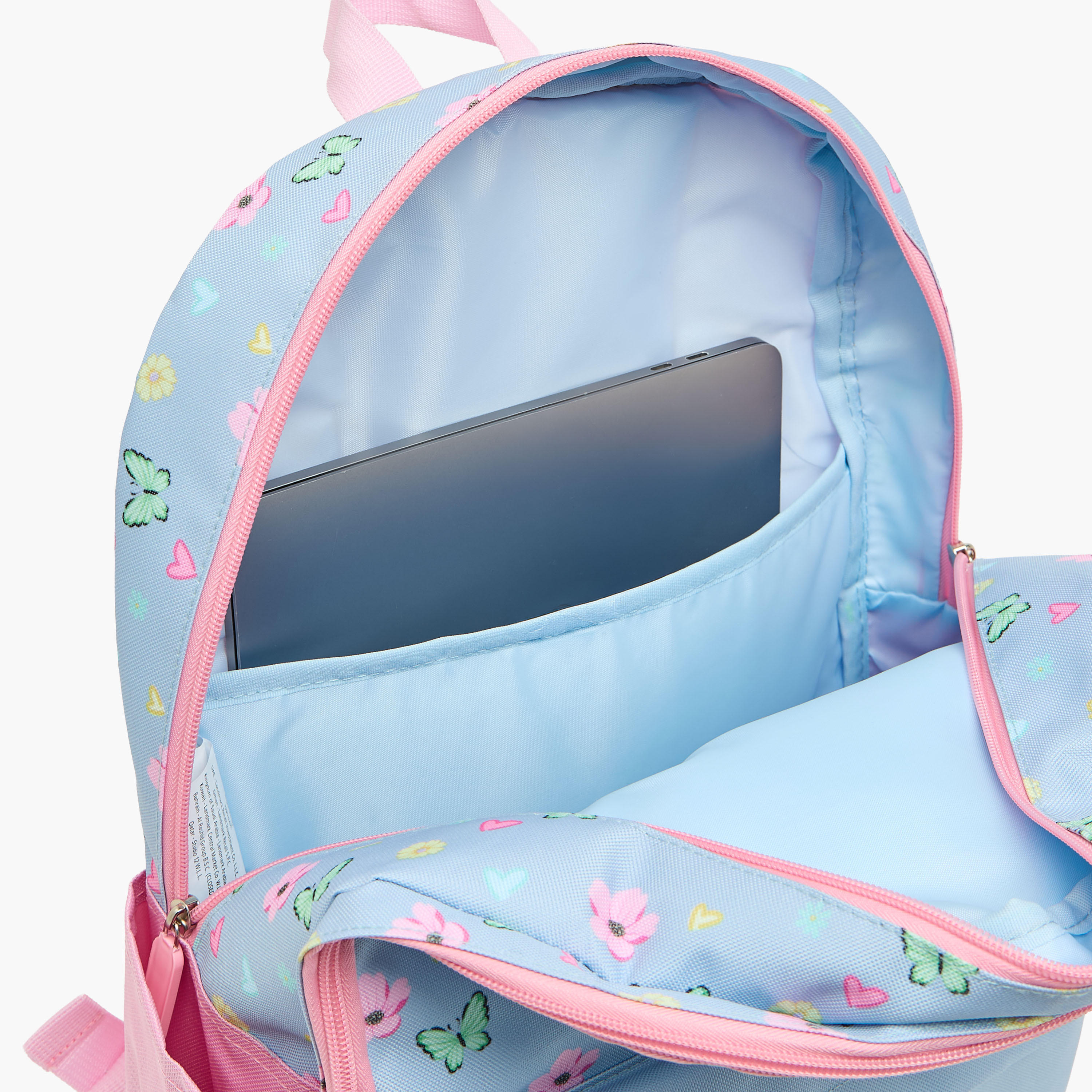 Kitty Print 4-Piece Backpack School Bag Set for Girls 5-8 Years with Pencil Pouch - 17 inches-school-bagsandbackpacks-backpacks-image-7