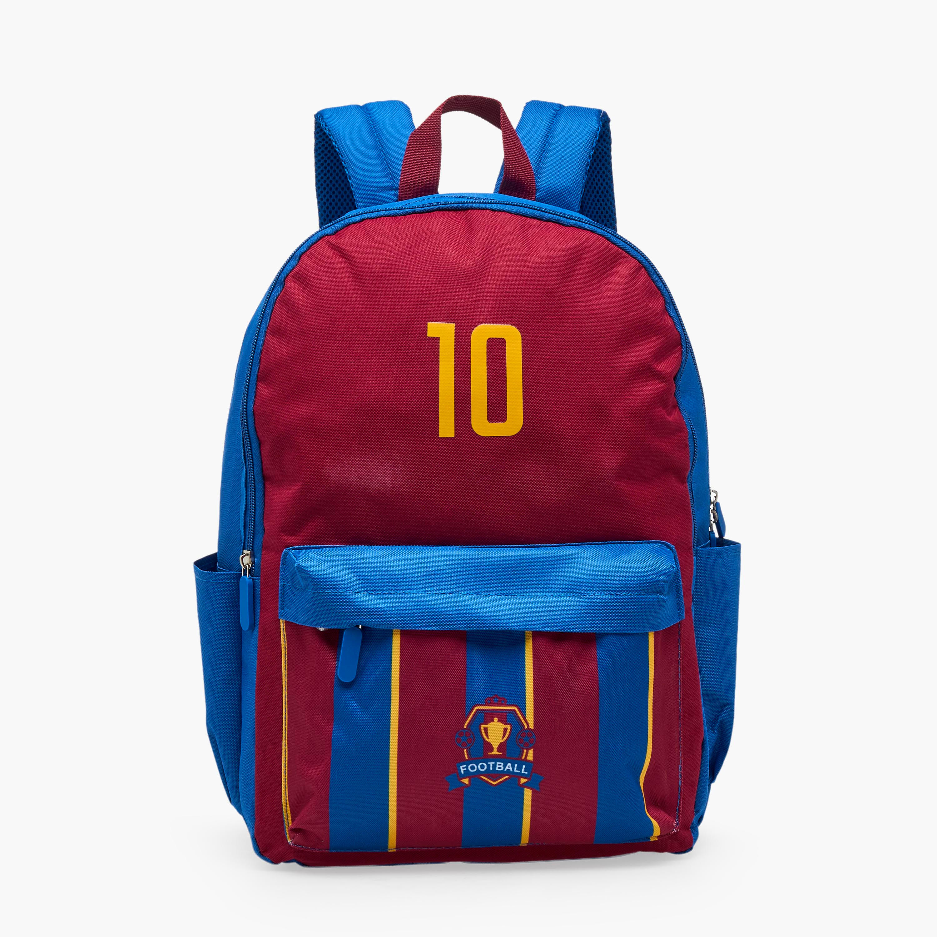 Stripe 4-Piece Backpack School Bag Set for Boys 5-8 Years with Pencil Pouch and Lunch Bag - 17 inch-school-bagsandbackpacks-backpacks-image-4