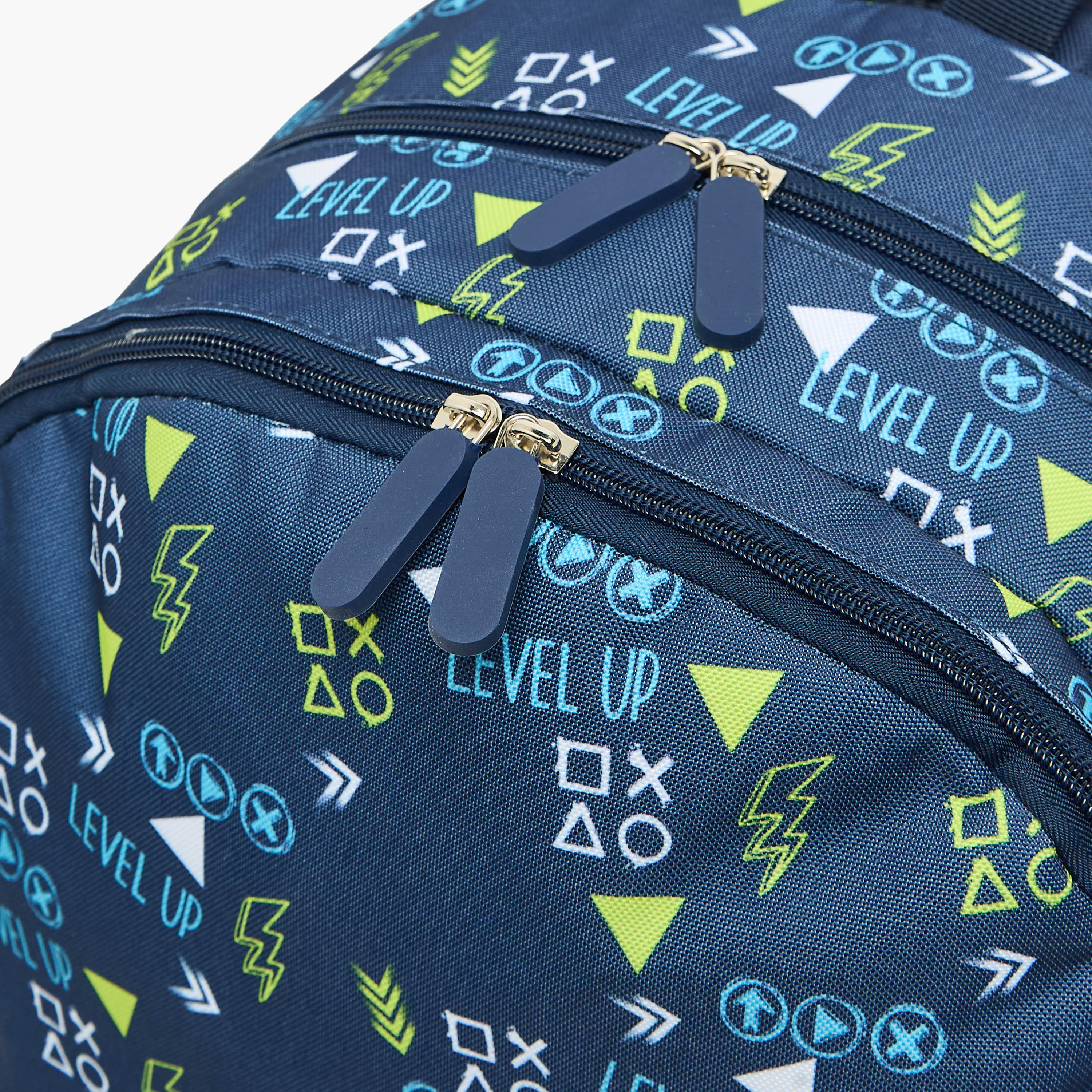 Gaming Print 4-Piece Backpack School Bag Set for Boys 8-13 Years with Pencil Pouch - 17 inches-school-bagsandbackpacks-backpacks-image-6
