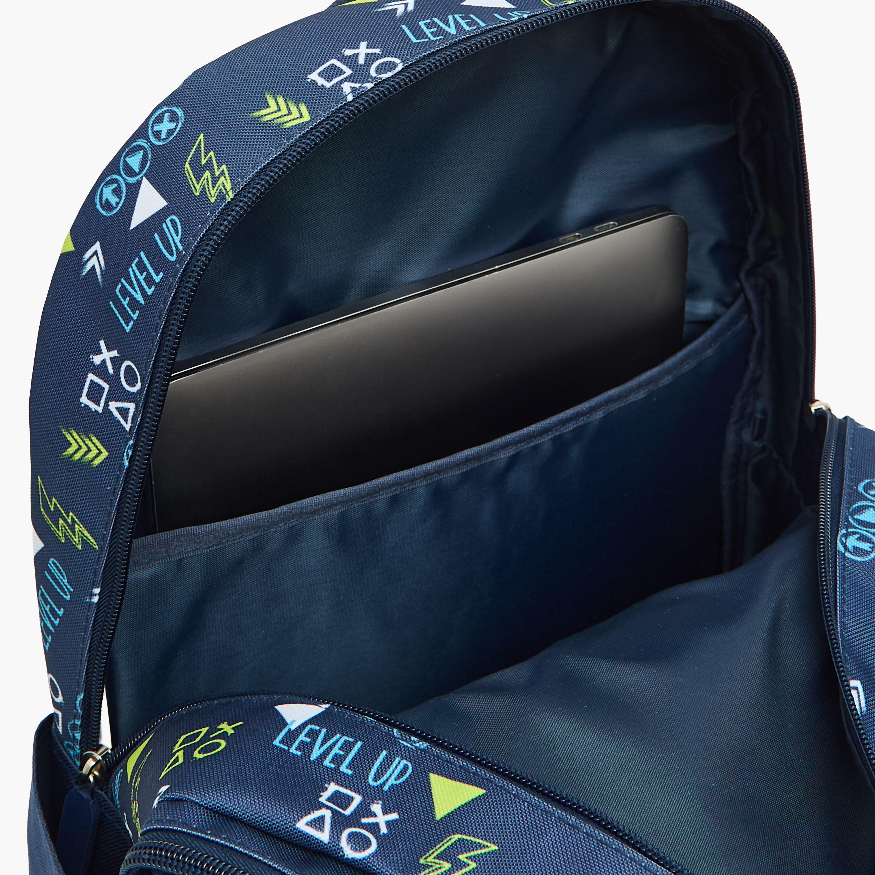 Gaming Print 4-Piece Backpack School Bag Set for Boys 8-13 Years with Pencil Pouch - 17 inches-school-bagsandbackpacks-backpacks-image-7