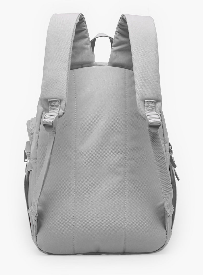 طقم شنطة ظهر مدرسية سادة للأطفال من 8 إلى 13 سنة مع مقلمة وباوتش - 17 بوصة-school-bagsandbackpacks-backpacks-image-11