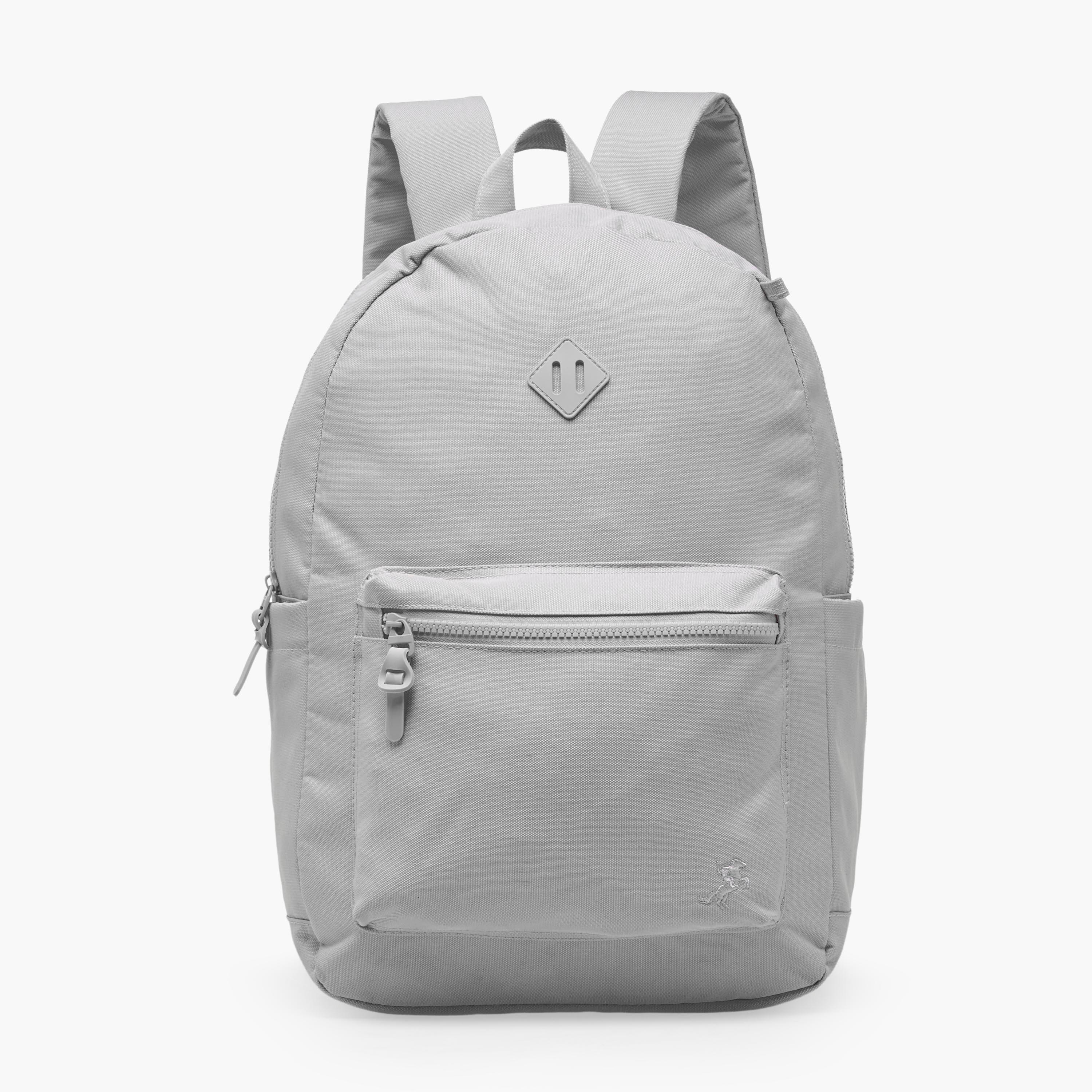 طقم شنطة ظهر مدرسية سادة للأطفال من 8 إلى 13 سنة مع مقلمة وباوتش - 17 بوصة-school-bagsandbackpacks-backpacks-image-4