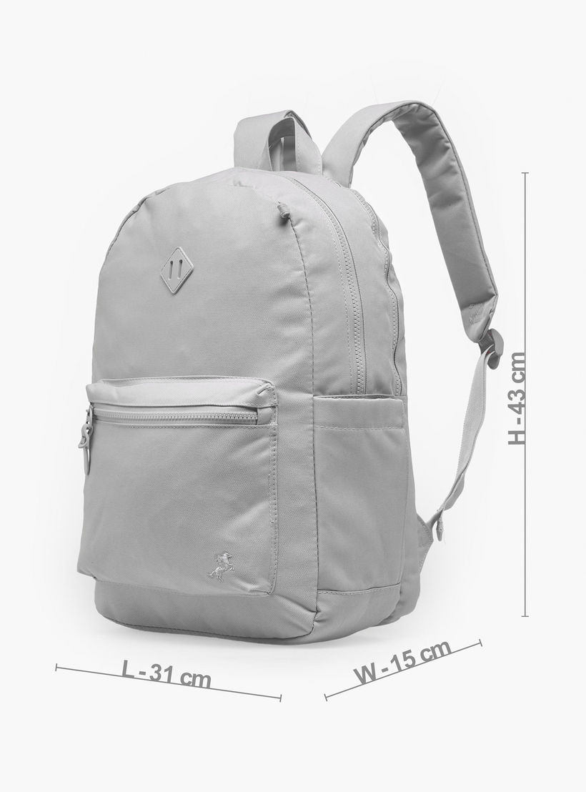طقم شنطة ظهر مدرسية سادة للأطفال من 8 إلى 13 سنة مع مقلمة وباوتش - 17 بوصة-school-bagsandbackpacks-backpacks-image-9