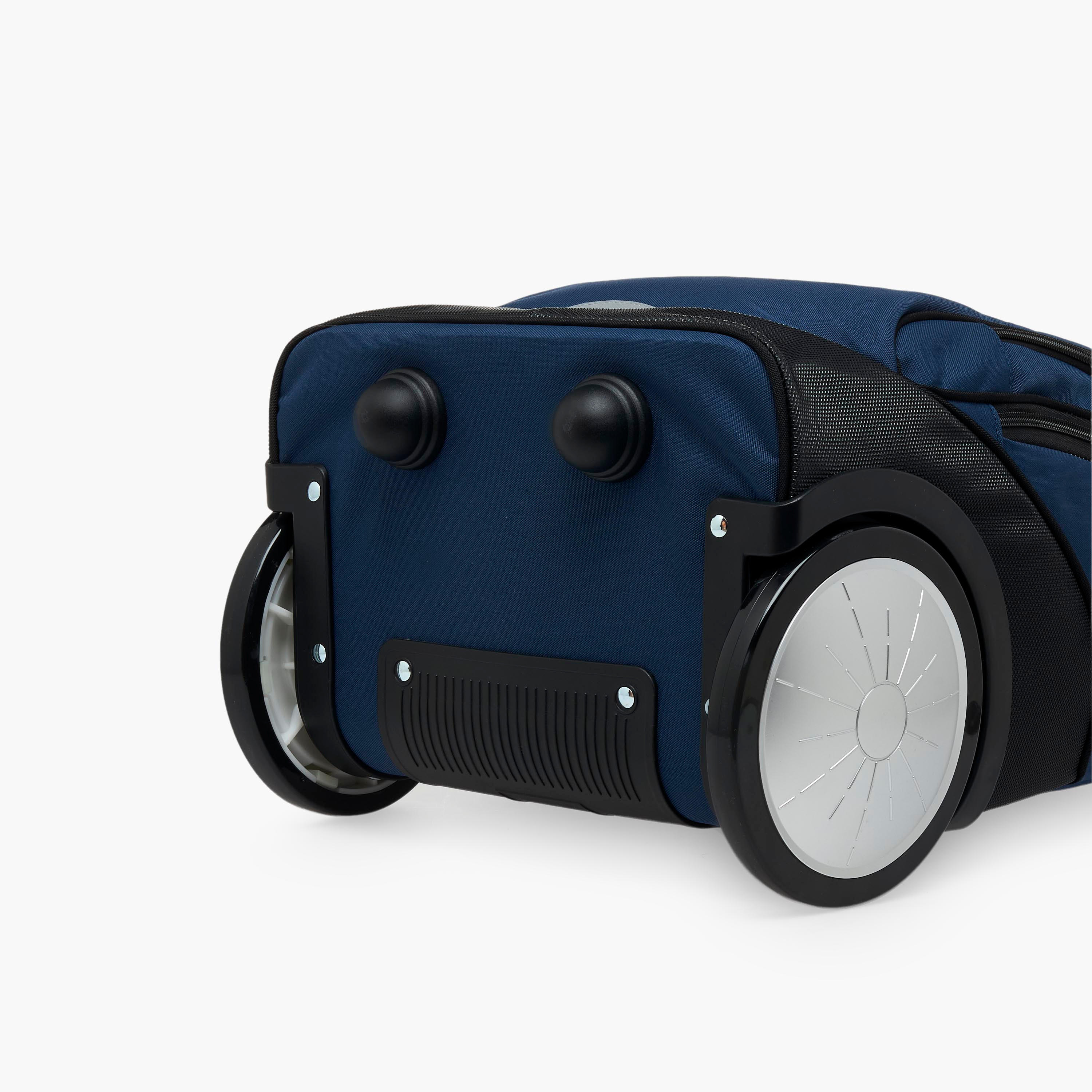 Solid 3-Piece Trolley School Bag Set for Kids 8-13 Years with Pencil Pouch and Lunch Bag - 18 inch-school-bagsandbackpacks-trolleybags-image-8