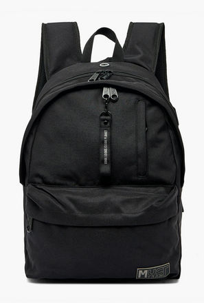 MustTeam Solid Backpack for Boys 8-13 Years with Water Bottle Pocket - 17 inches-school-image-1