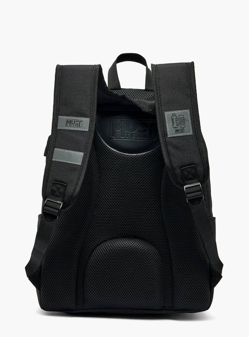 MustTeam Solid Backpack for Boys 8-13 Years with Water Bottle Pocket - 17 inches-school-bagsandbackpacks-backpacks-image-10