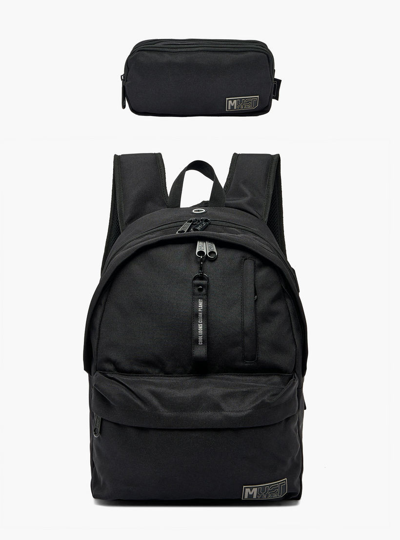 MustTeam Solid Backpack for Boys 8-13 Years with Water Bottle Pocket - 17 inches-school-bagsandbackpacks-backpacks-image-11
