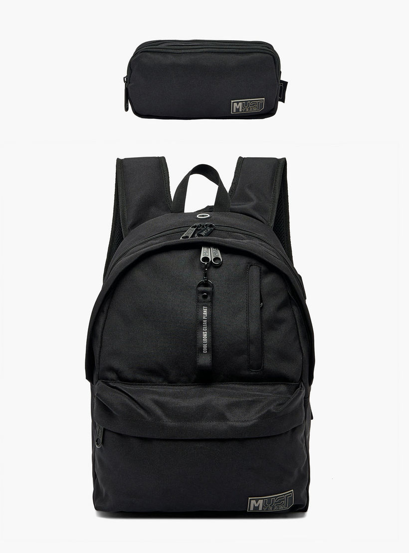 MustTeam Solid Backpack for Boys 8-13 Years with Water Bottle Pocket - 17 inches-school-bagsandbackpacks-backpacks-image-12