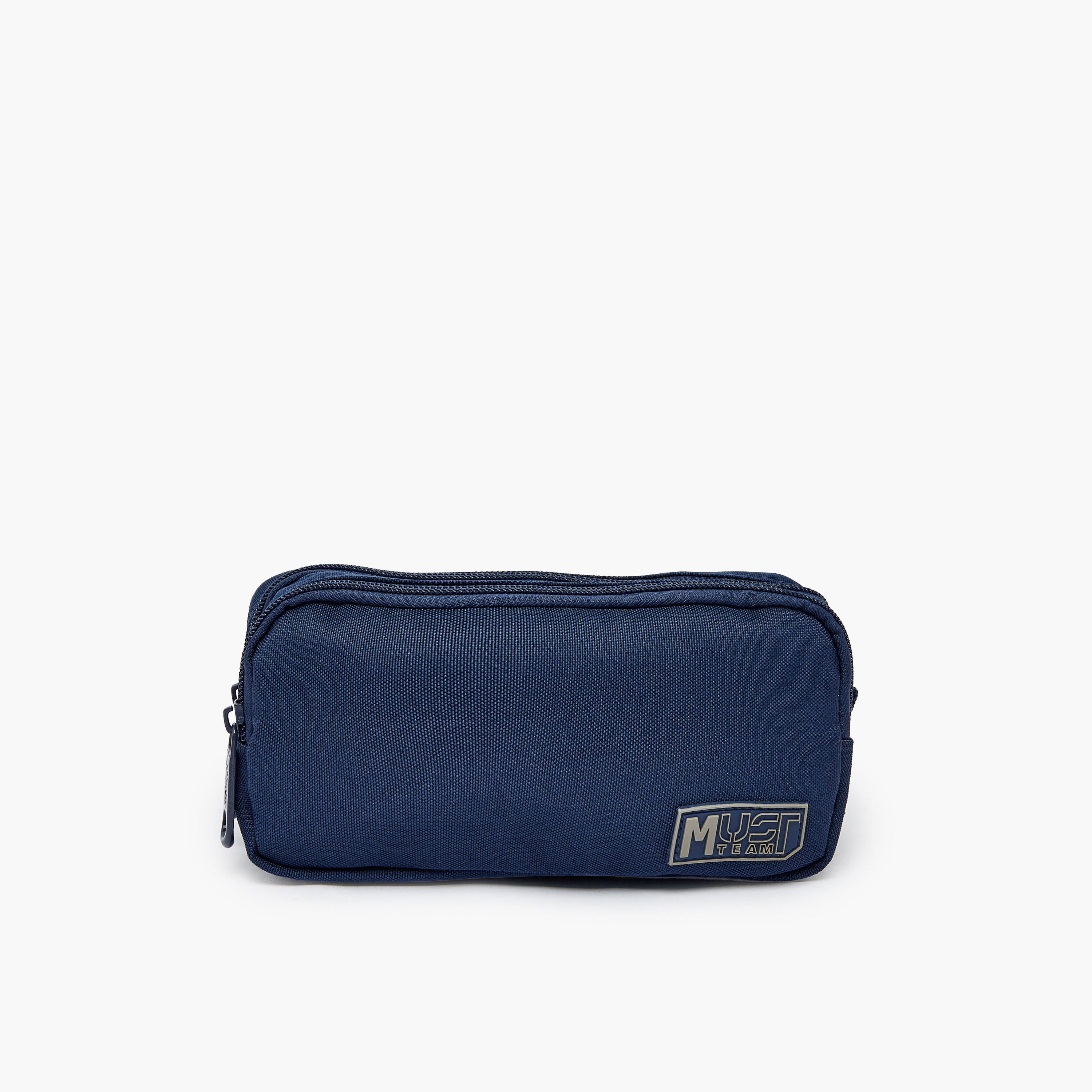 MustTeam Solid Pencil Pouch with 2 Compartments-school-stationery-pencilcases-image-1