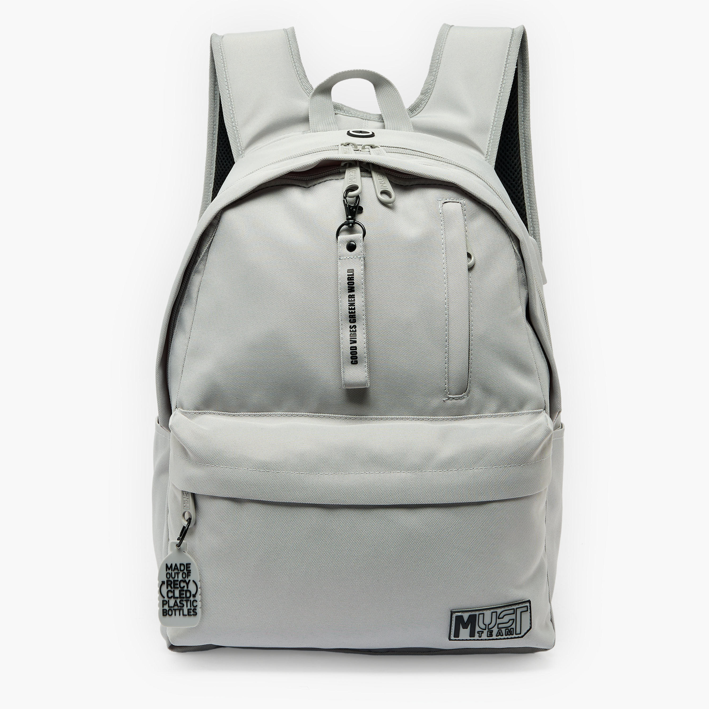 MustTeam Solid Backpack for Boys 8-13 Years with Water Bottle Pocket - 17 inches-school-bagsandbackpacks-backpacks-image-1