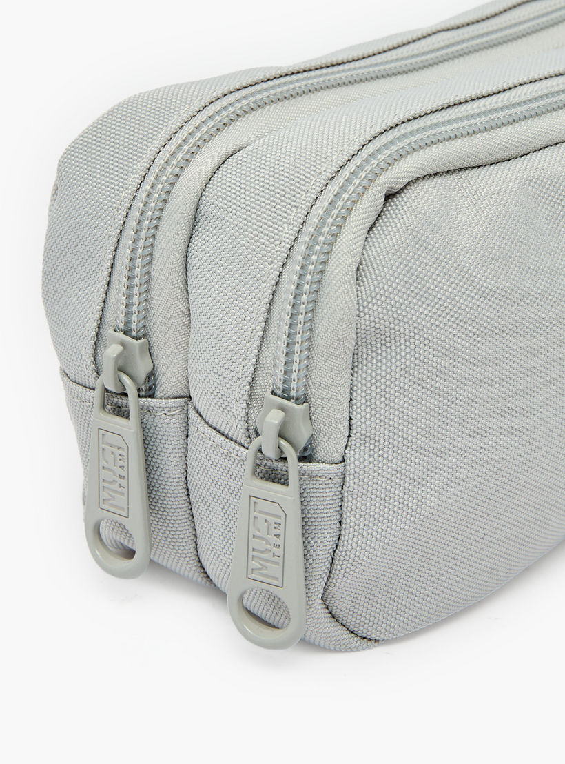 MustTeam Solid Pencil Case with 2 Compartments-school-stationery-pencilcases-image-6