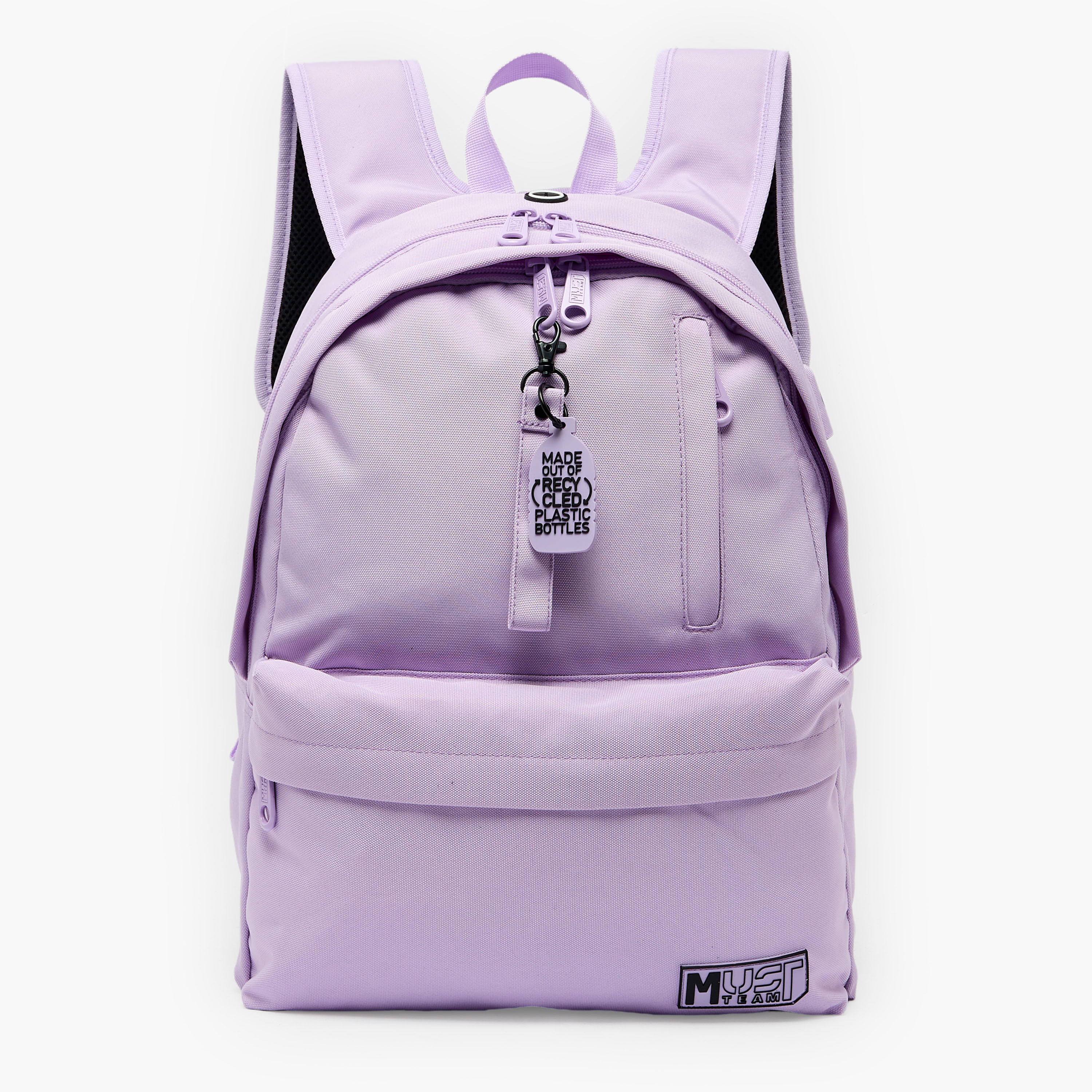 MustTeam Solid Backpack for Girls 8-13 Years with Water Bottle Pocket - 17 inches-school-bagsandbackpacks-backpacks-image-1