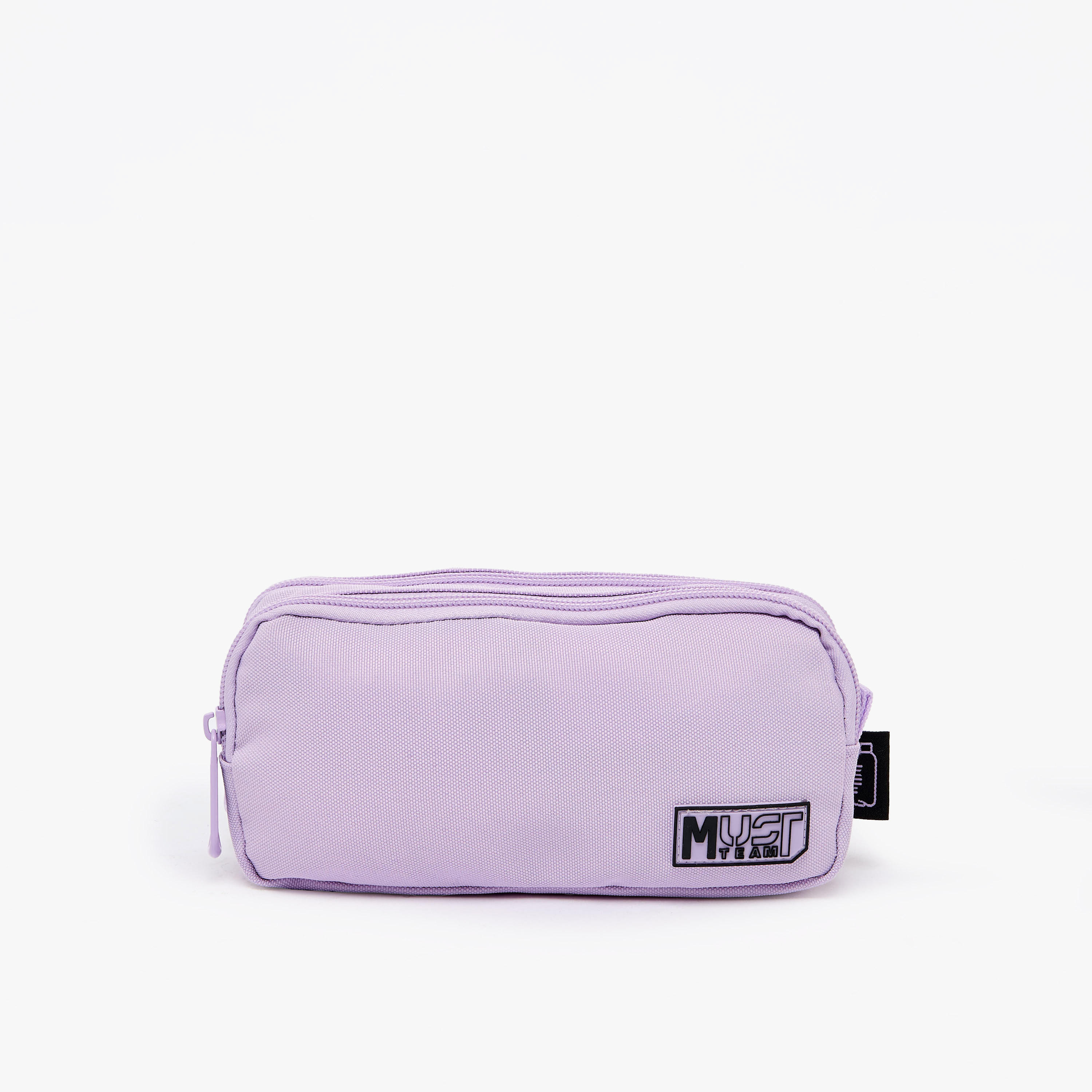 مقلمة سادة بقسمين من ماست تيم-school-stationery-pencilcases-image-1
