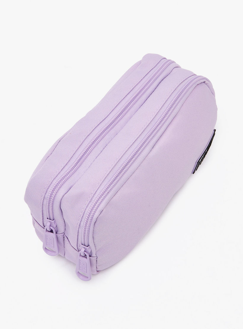 مقلمة سادة بقسمين من ماست تيم-school-stationery-pencilcases-image-3