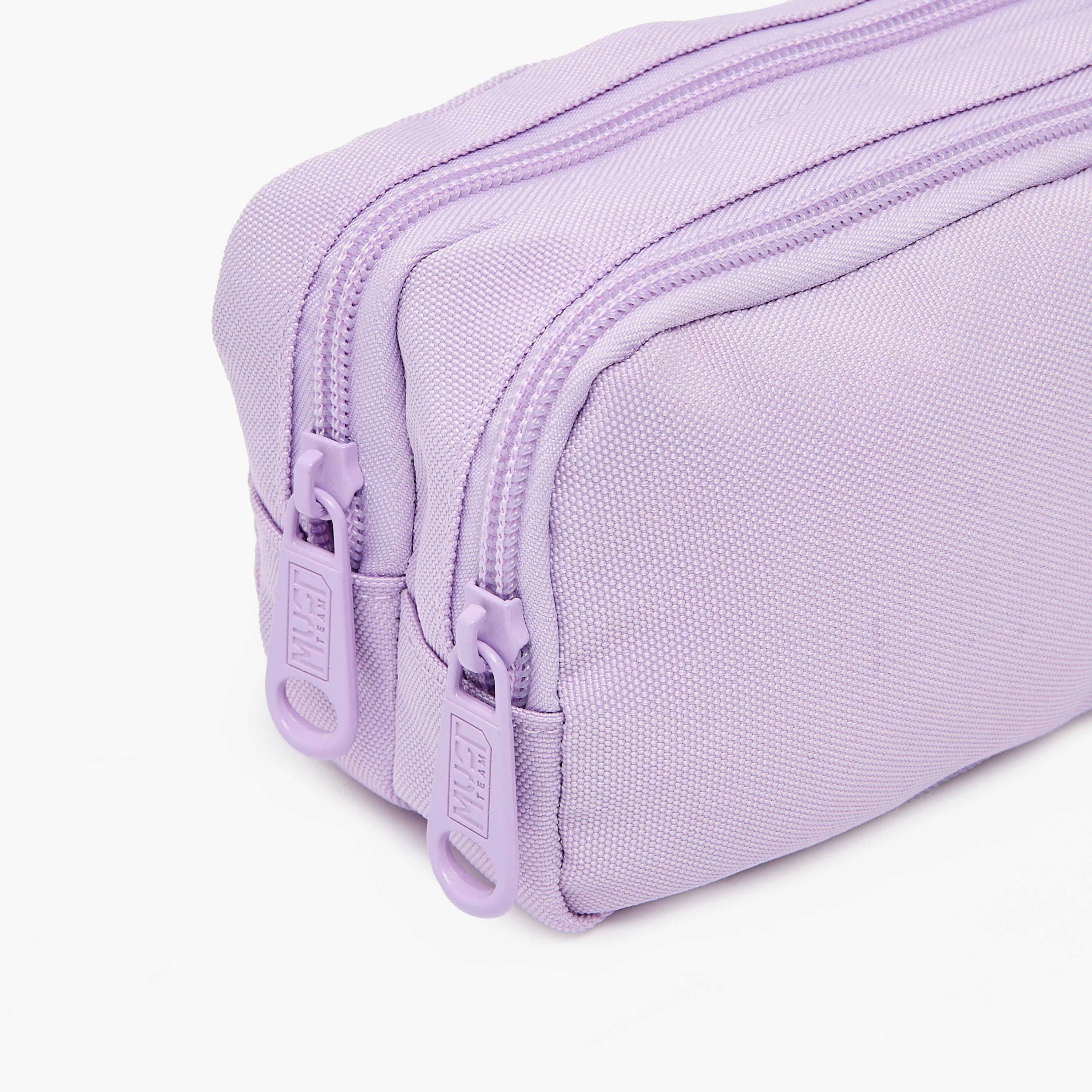 مقلمة سادة بقسمين من ماست تيم-school-stationery-pencilcases-image-6