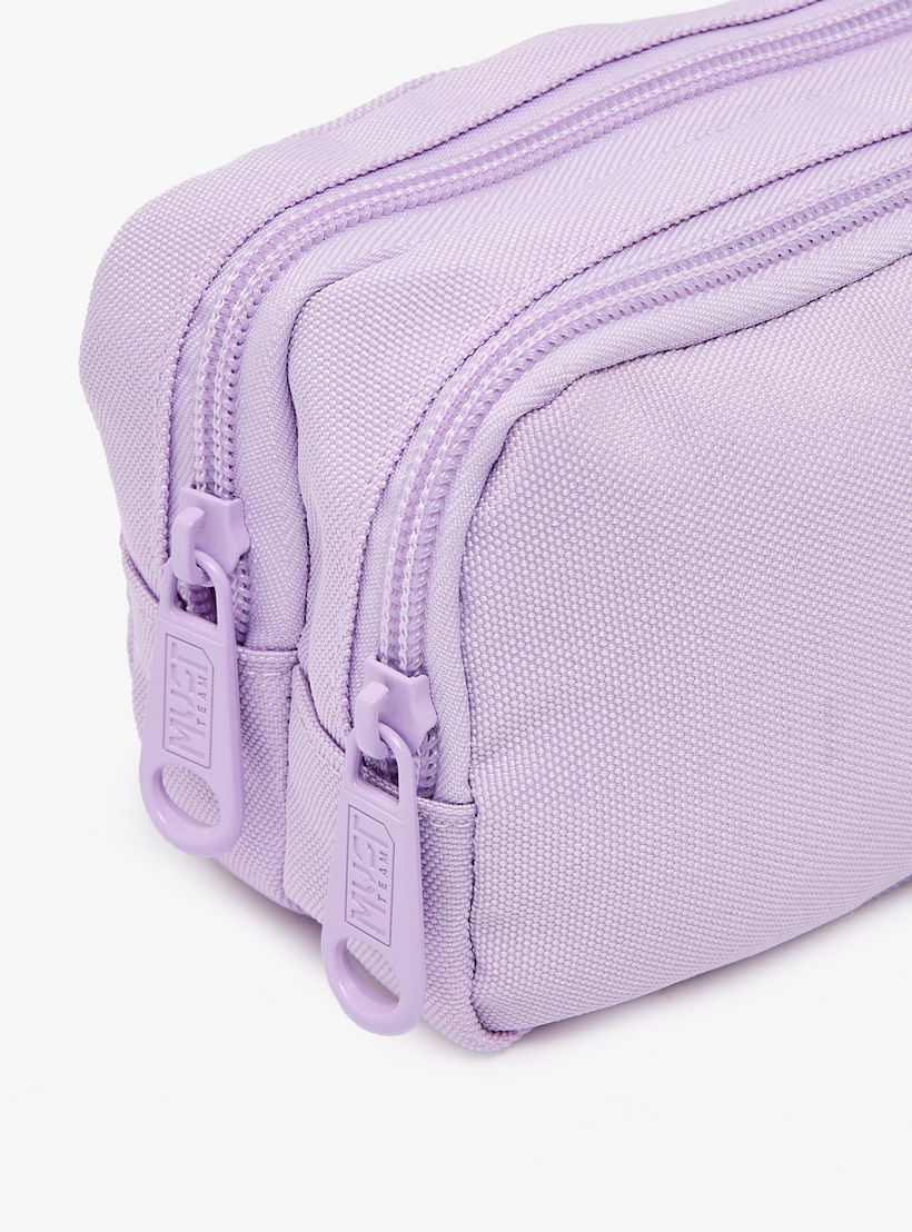 مقلمة سادة بقسمين من ماست تيم-school-stationery-pencilcases-image-6