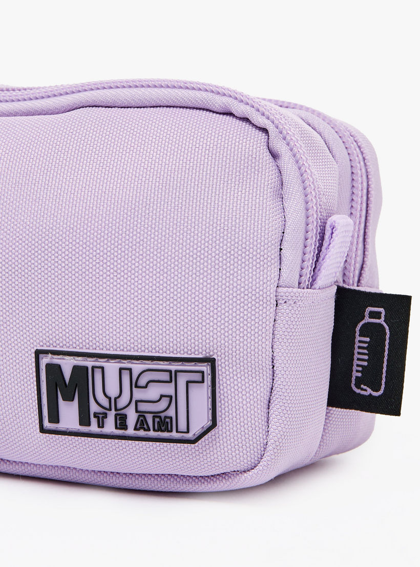 مقلمة سادة بقسمين من ماست تيم-school-stationery-pencilcases-image-7