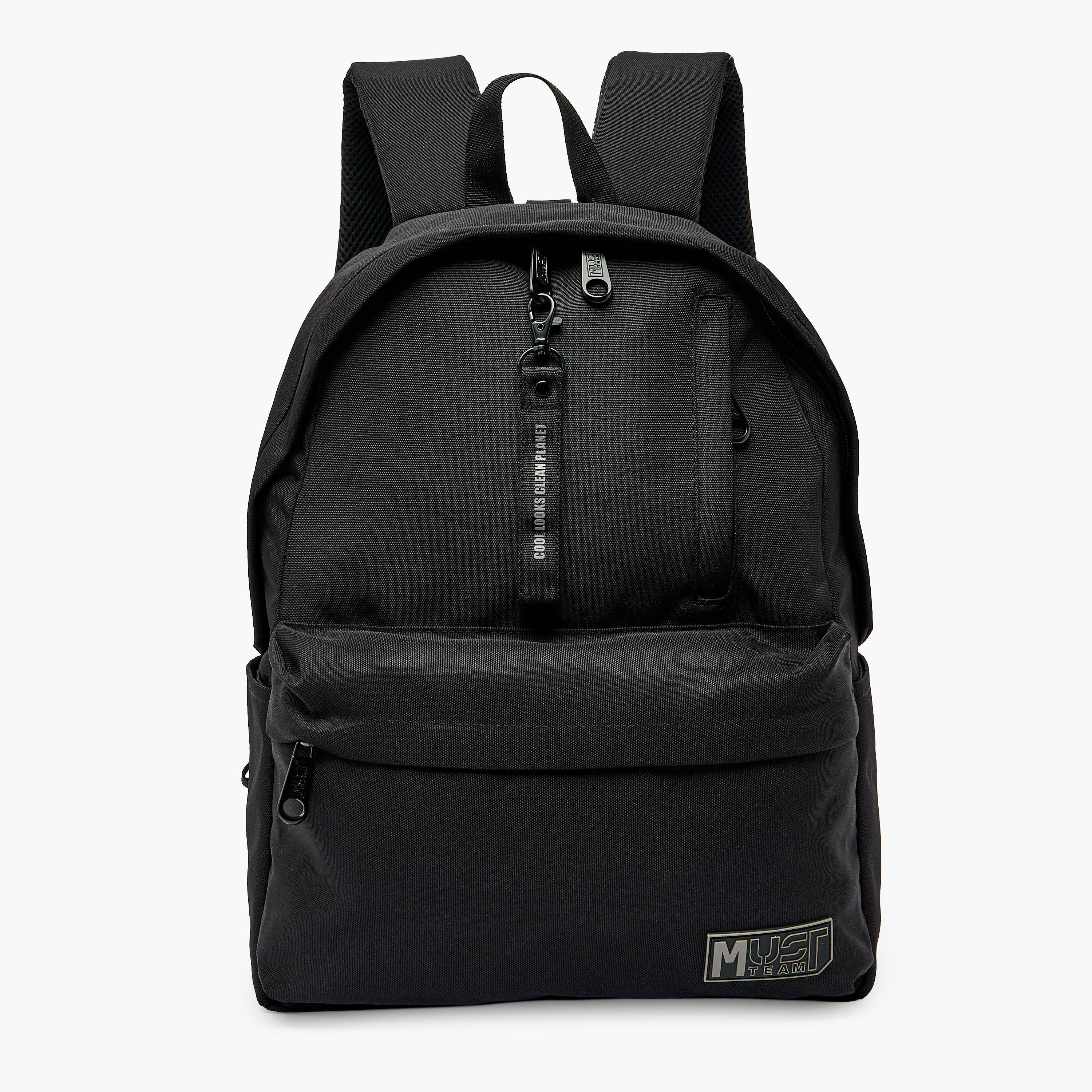 شنطة ظهر سادة بحمالات قابلة للتعديل للأولاد من 8-13 سنة من ماست تيم - 17 بوصة-school-bagsandbackpacks-backpacks-image-1