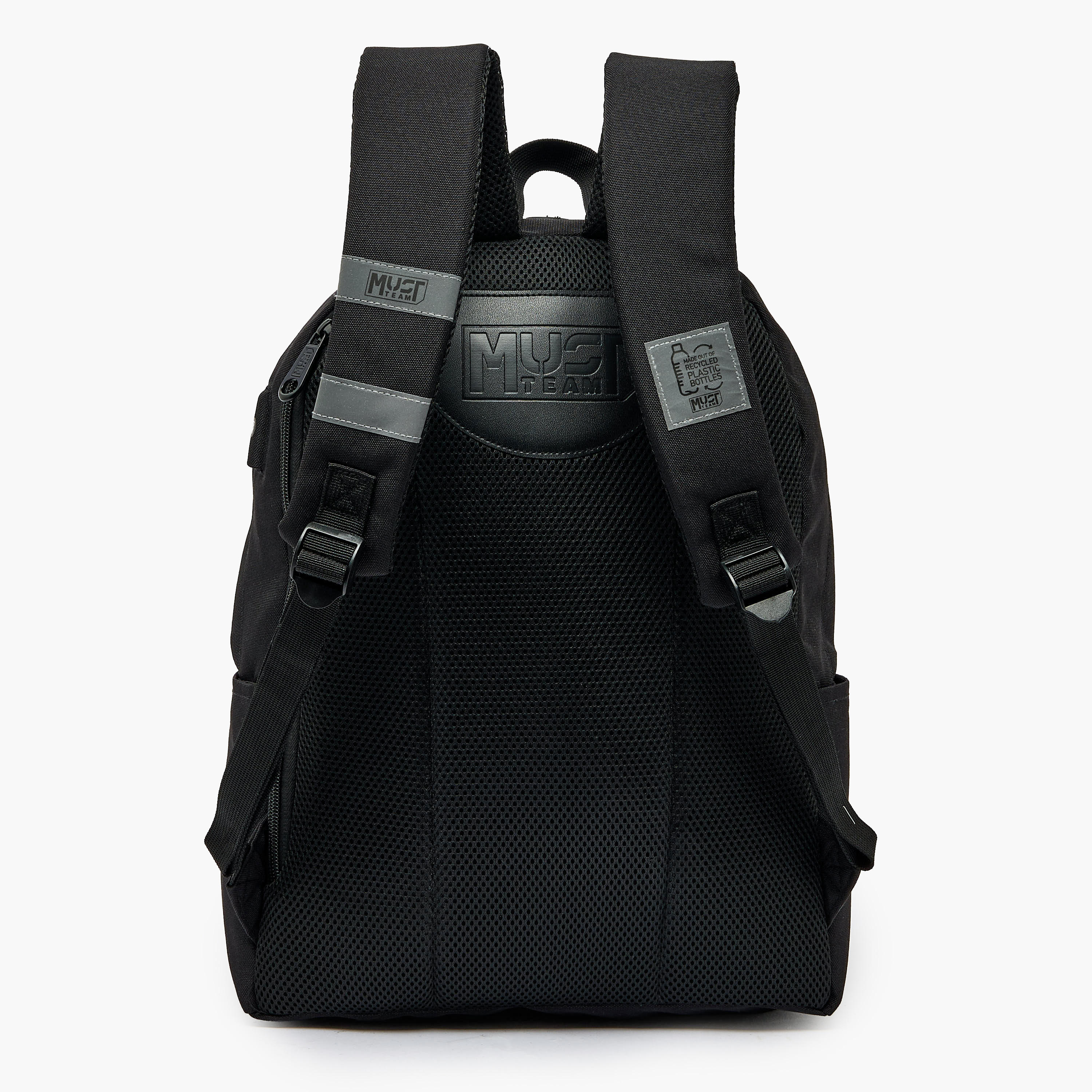 MustTeam Solid Backpack for Boys 8-13 Years with Adjustable Straps - 17 inches-school-bagsandbackpacks-backpacks-image-10