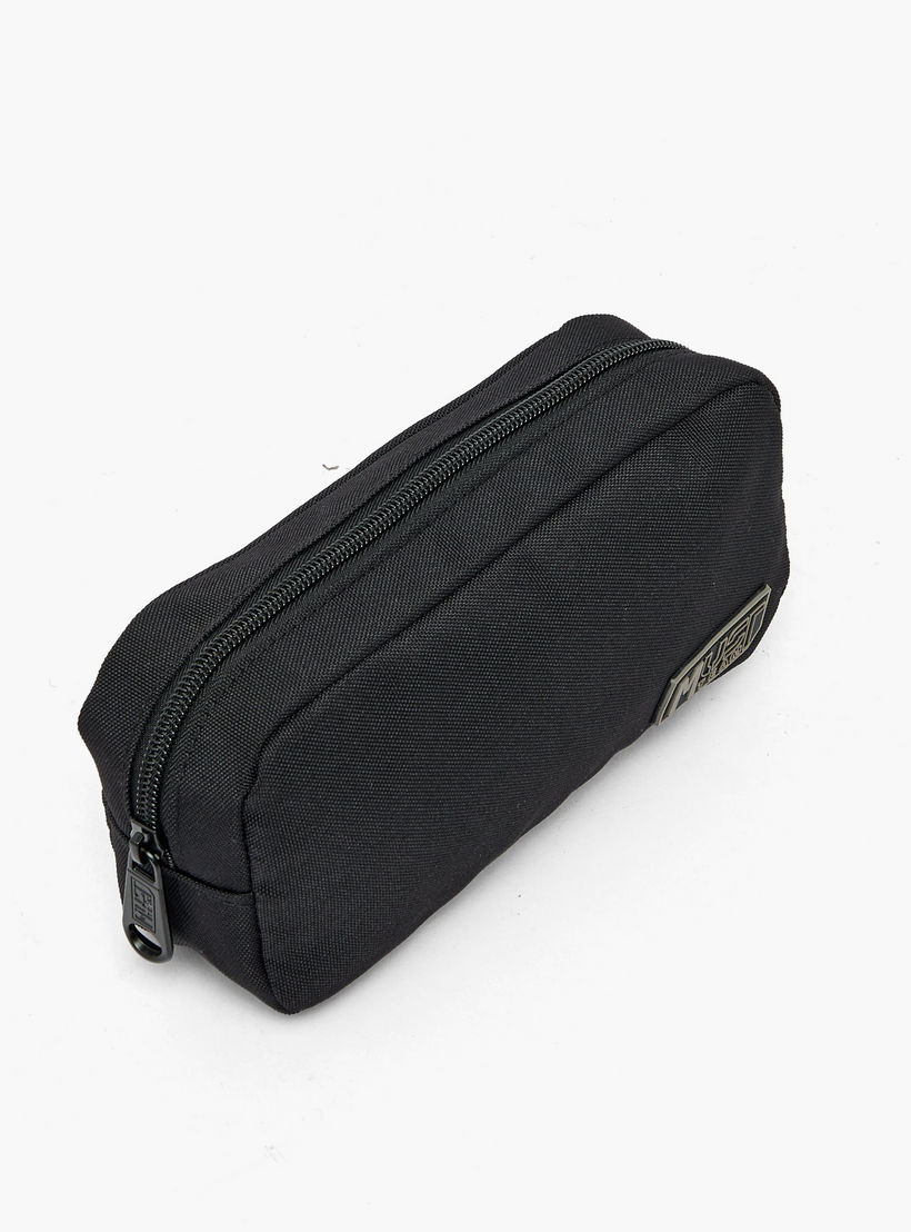 MustTeam Solid Pencil Case with Zip Closure-school-stationery-pencilcases-image-3
