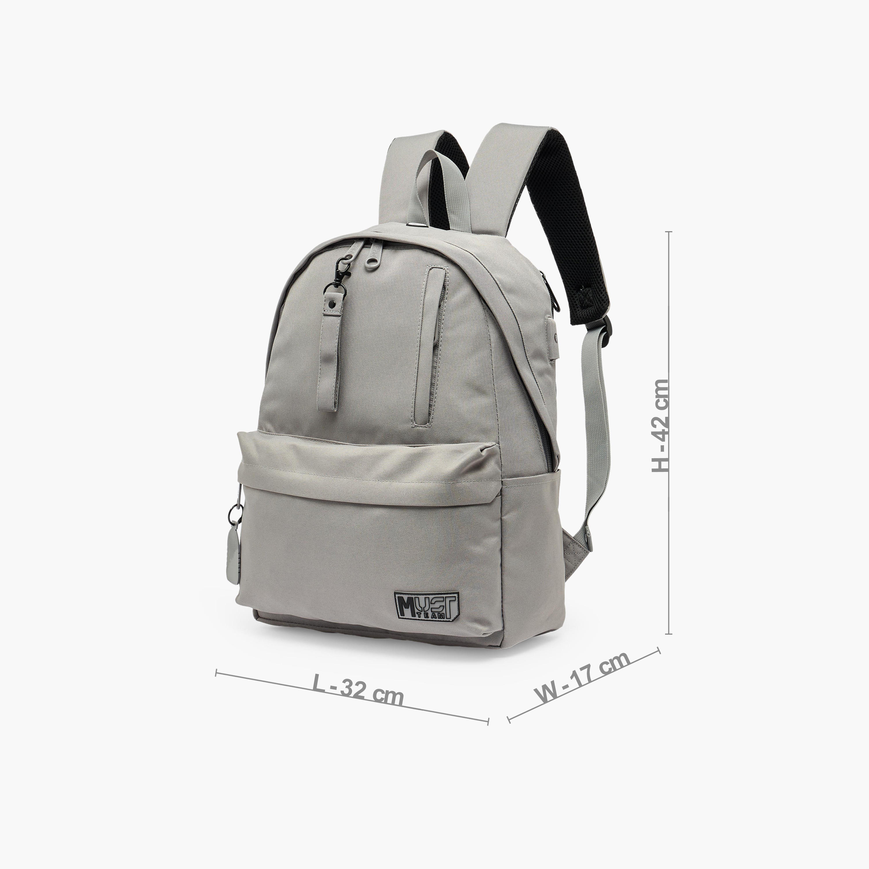شنطة ظهر سادة للأولاد 8-13 سنة مع منظم قرطاسية من موست تسم - 17 بوصة-school-bagsandbackpacks-backpacks-image-7