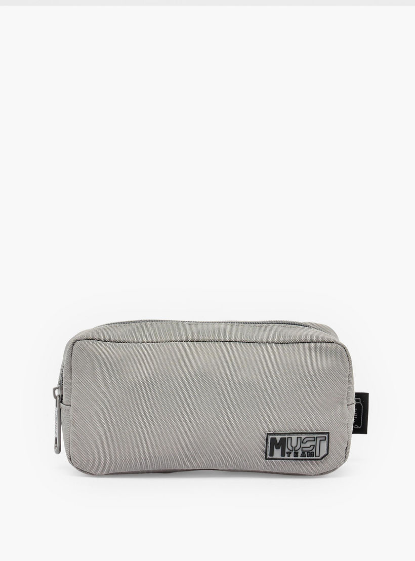 MustTeam Solid Pencil Pouch with Zip Closure-school-stationery-pencilcases-image-1