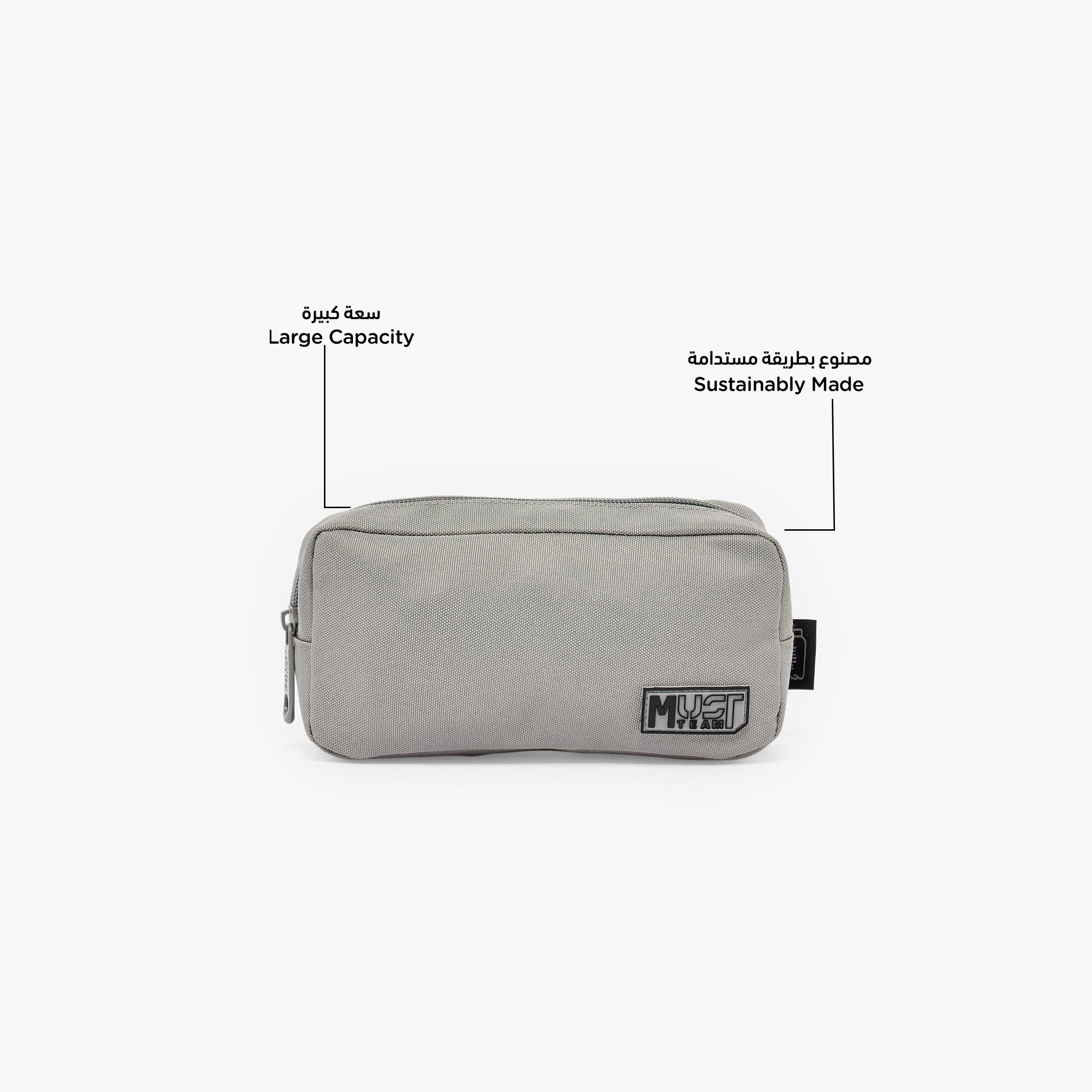 MustTeam Solid Pencil Pouch with Zip Closure-school-stationery-pencilcases-image-2