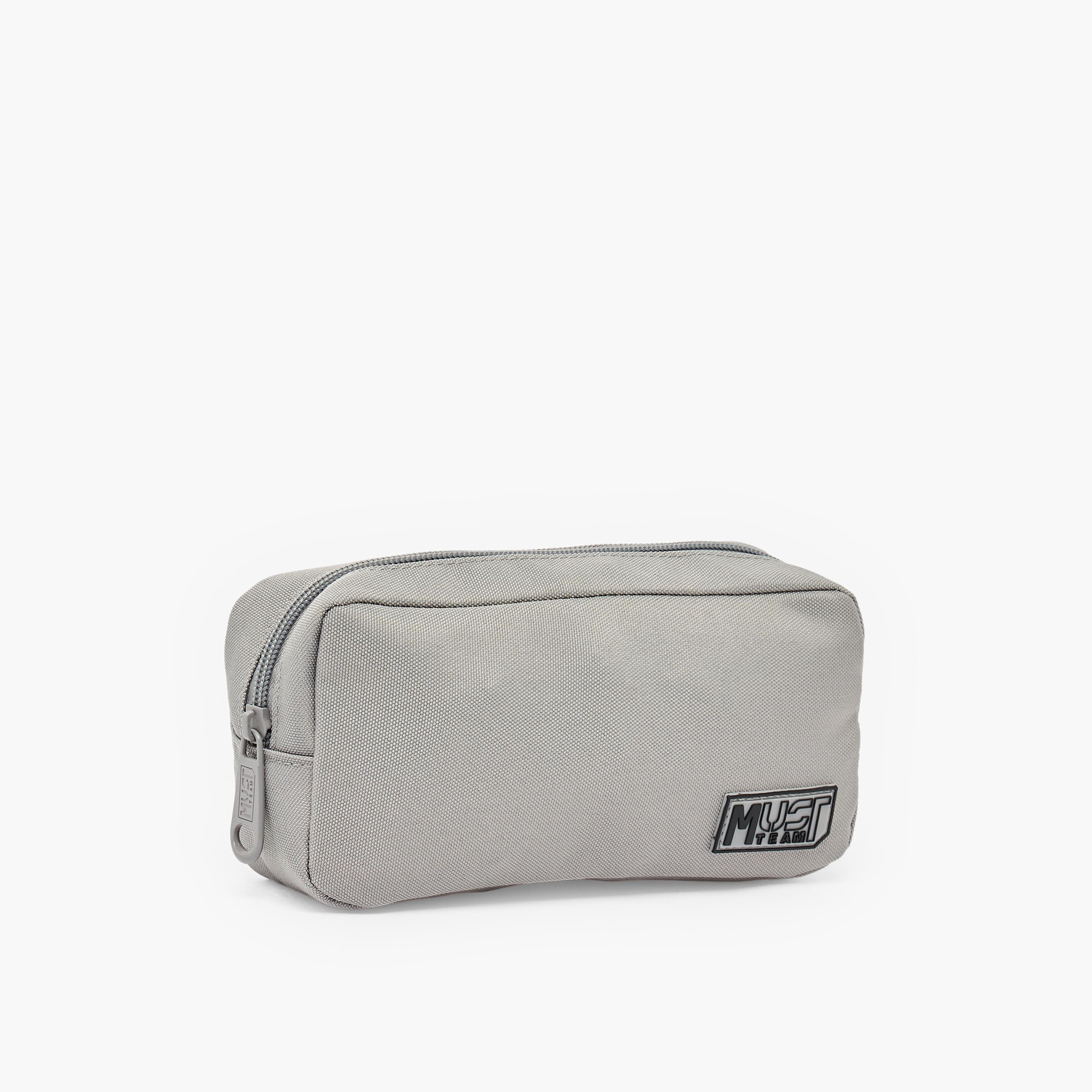 MustTeam Solid Pencil Pouch with Zip Closure-school-stationery-pencilcases-image-3