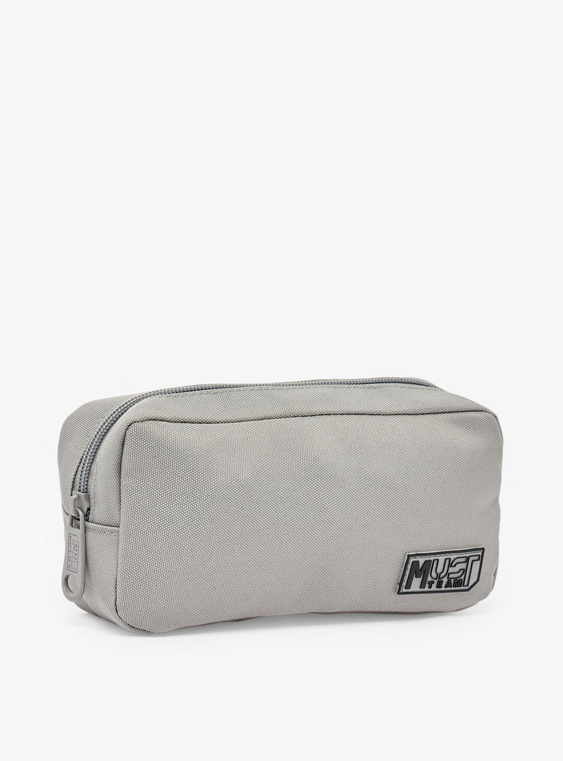 MustTeam Solid Pencil Pouch with Zip Closure-school-stationery-pencilcases-image-3