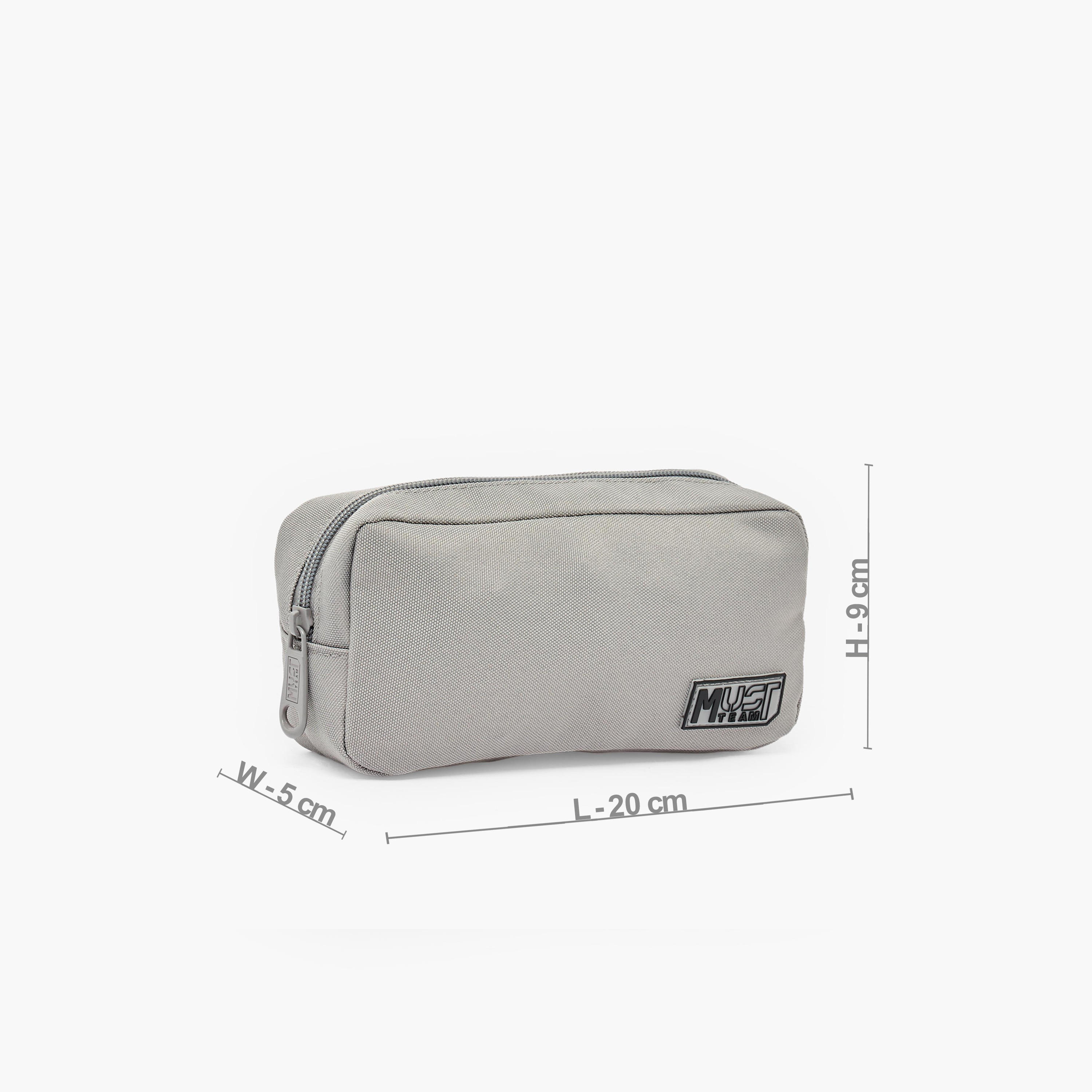 MustTeam Solid Pencil Pouch with Zip Closure-school-stationery-pencilcases-image-4