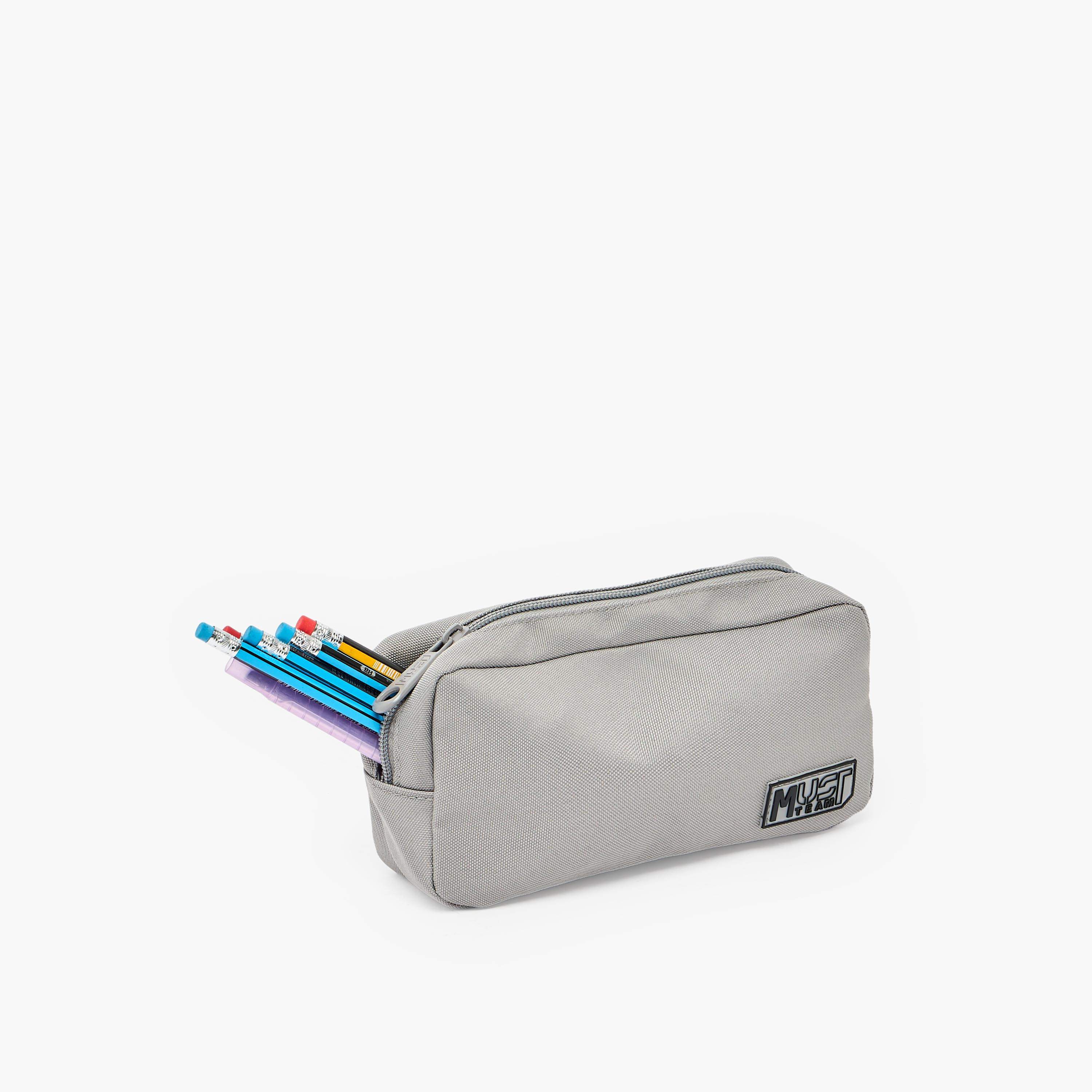 MustTeam Solid Pencil Pouch with Zip Closure-school-stationery-pencilcases-image-5