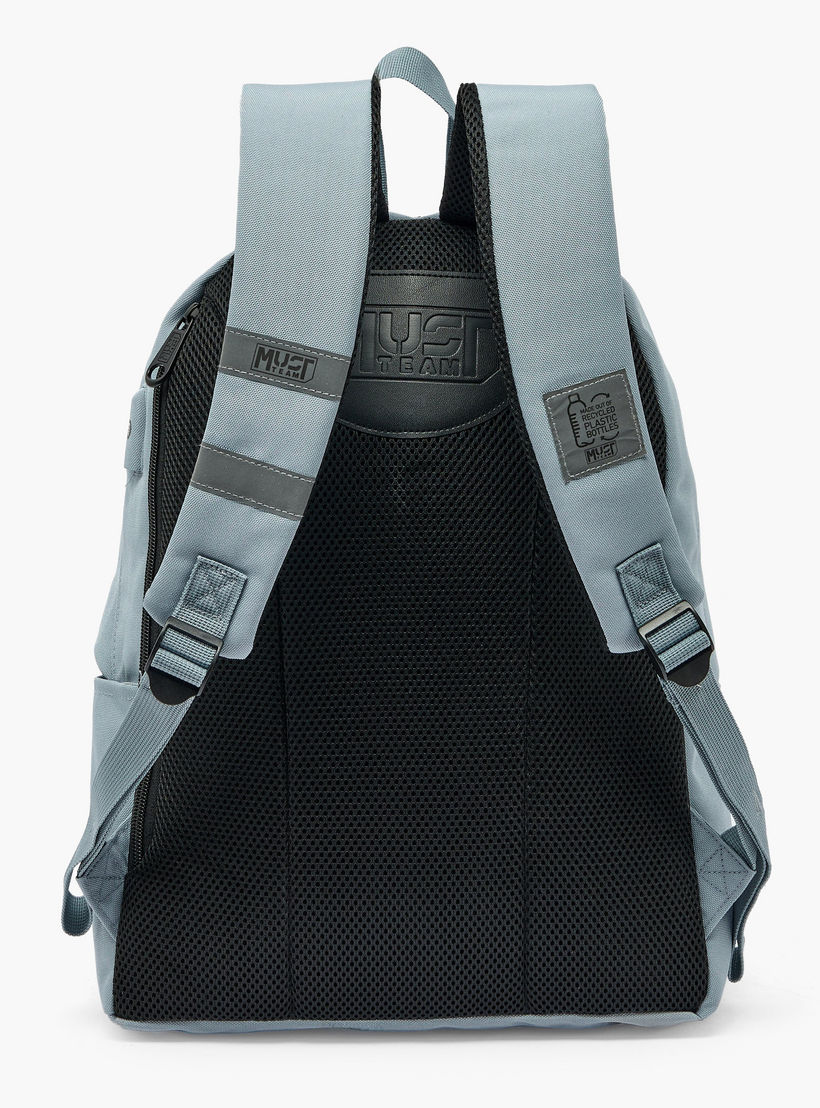 MustTeam Solid Backpack for Boys 8-13 Years with Adjustable Straps - 17 inches-school-bagsandbackpacks-backpacks-image-10