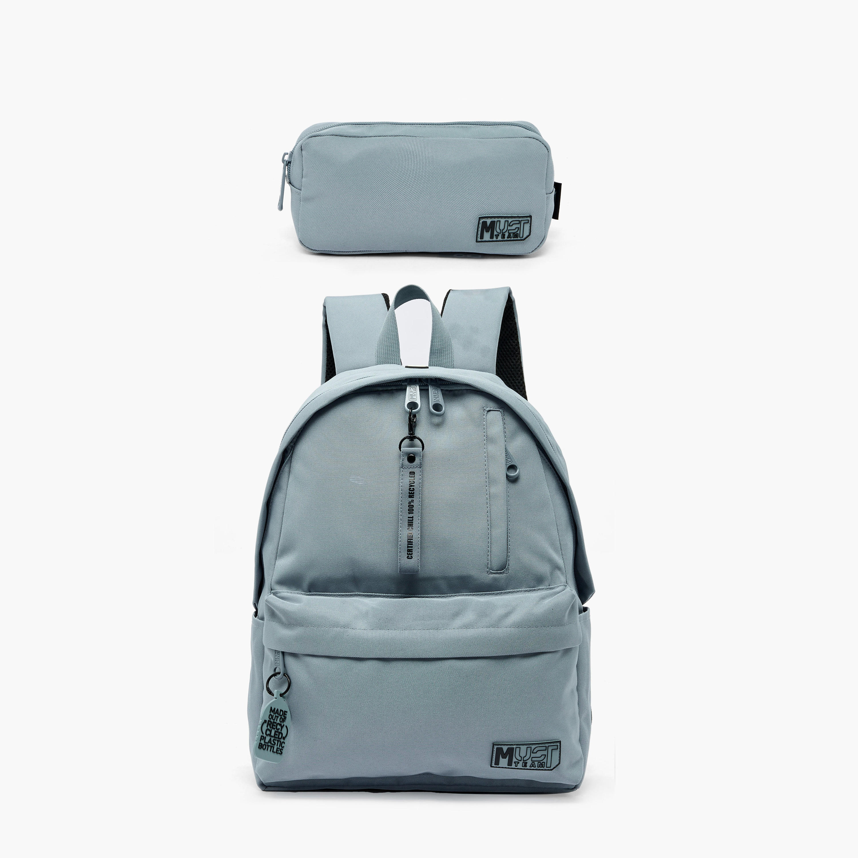 MustTeam Solid Backpack for Boys 8-13 Years with Adjustable Straps - 17 inches-school-bagsandbackpacks-backpacks-image-11