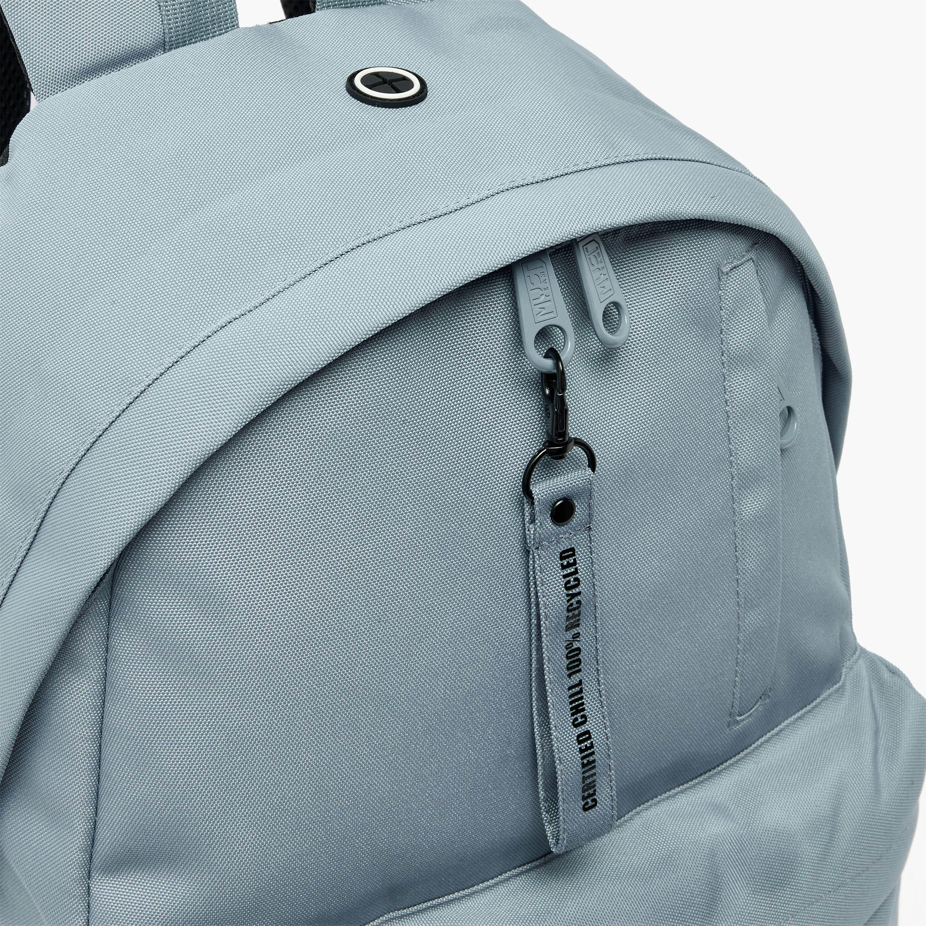 MustTeam Solid Backpack for Boys 8-13 Years with Adjustable Straps - 17 inches-school-bagsandbackpacks-backpacks-image-5