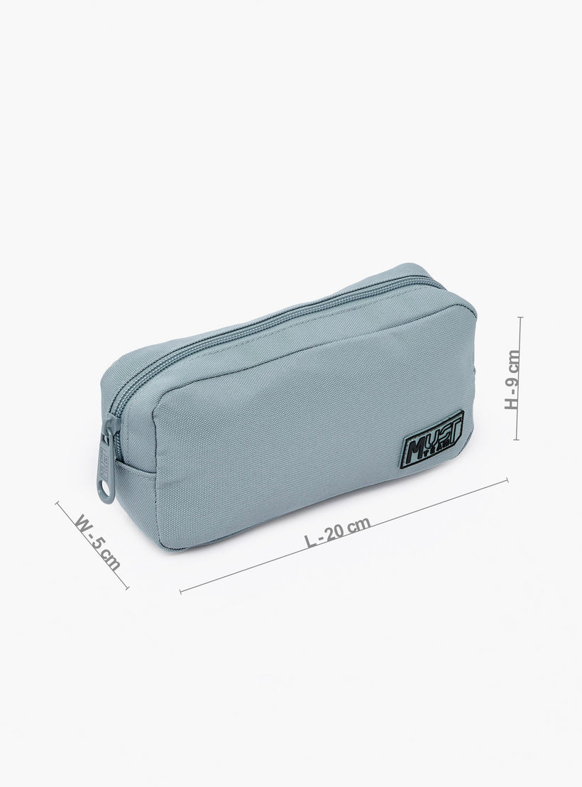 MustTeam Solid Pencil Pouch with Zip Closure-school-stationery-pencilcases-image-4