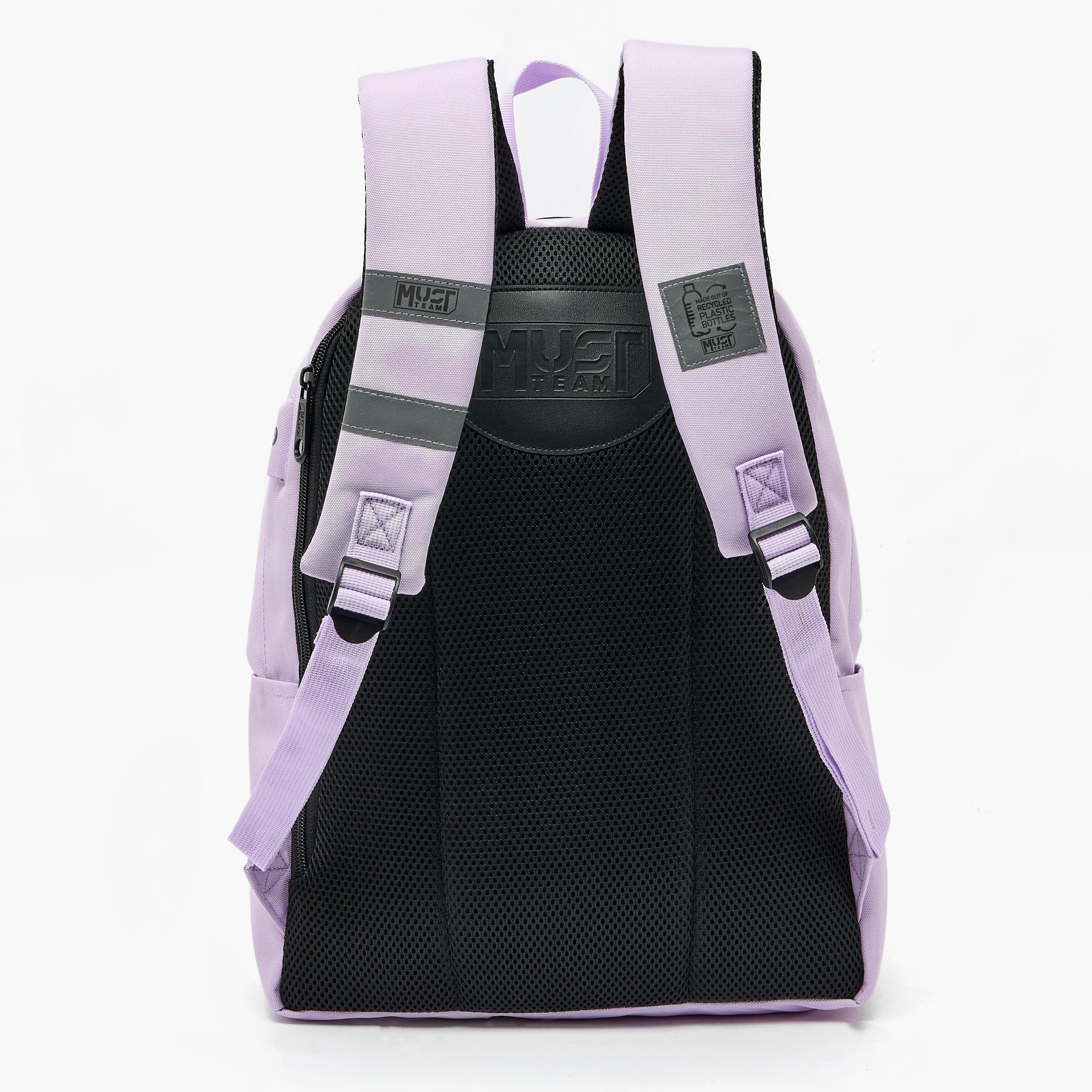 شنطة ظهر سادة للبنات 8-13 سنة بأحزمة قابلة للتعديل من مست تيم - 17 بوصة-school-bagsandbackpacks-backpacks-image-11