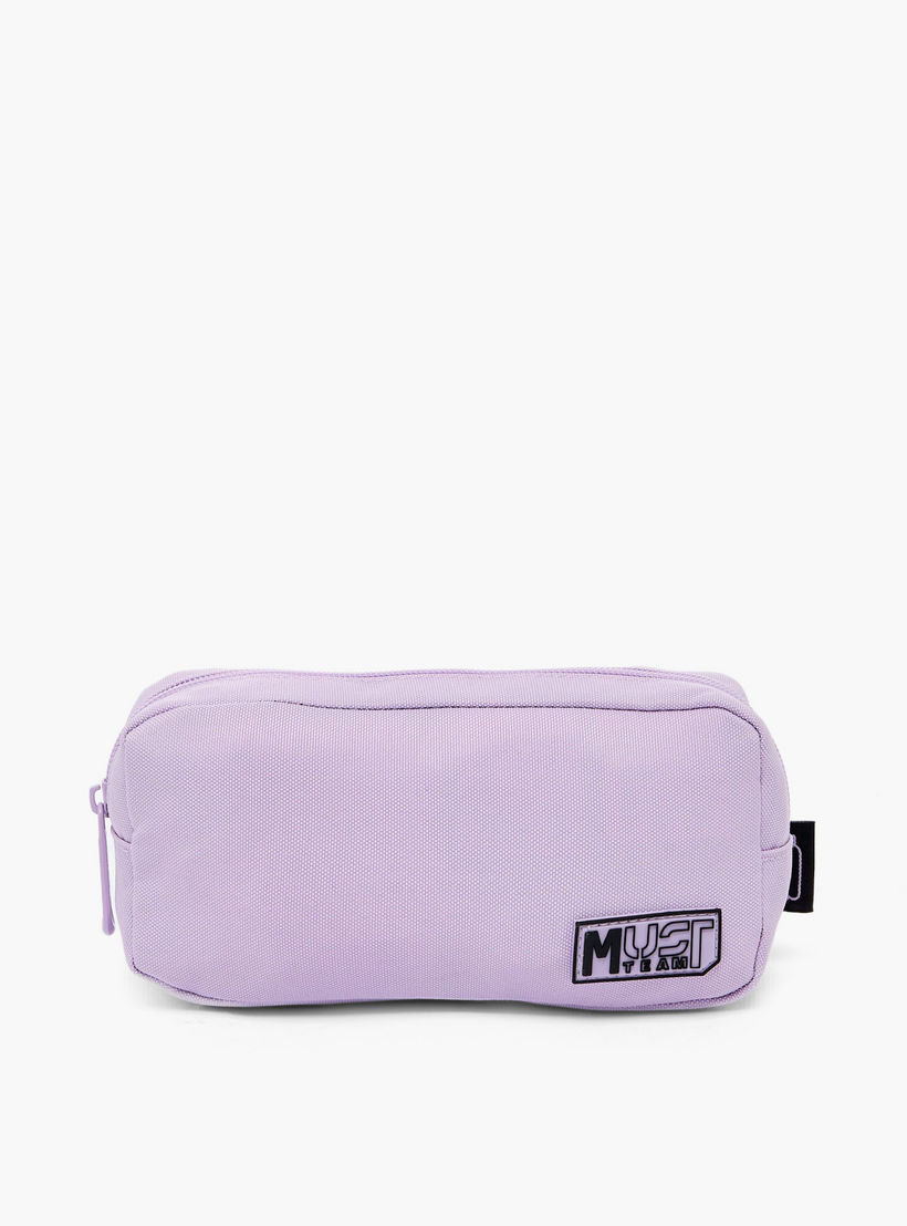 MustTeam Solid Pencil Pouch with Zip Closure-school-stationery-pencilcases-image-1