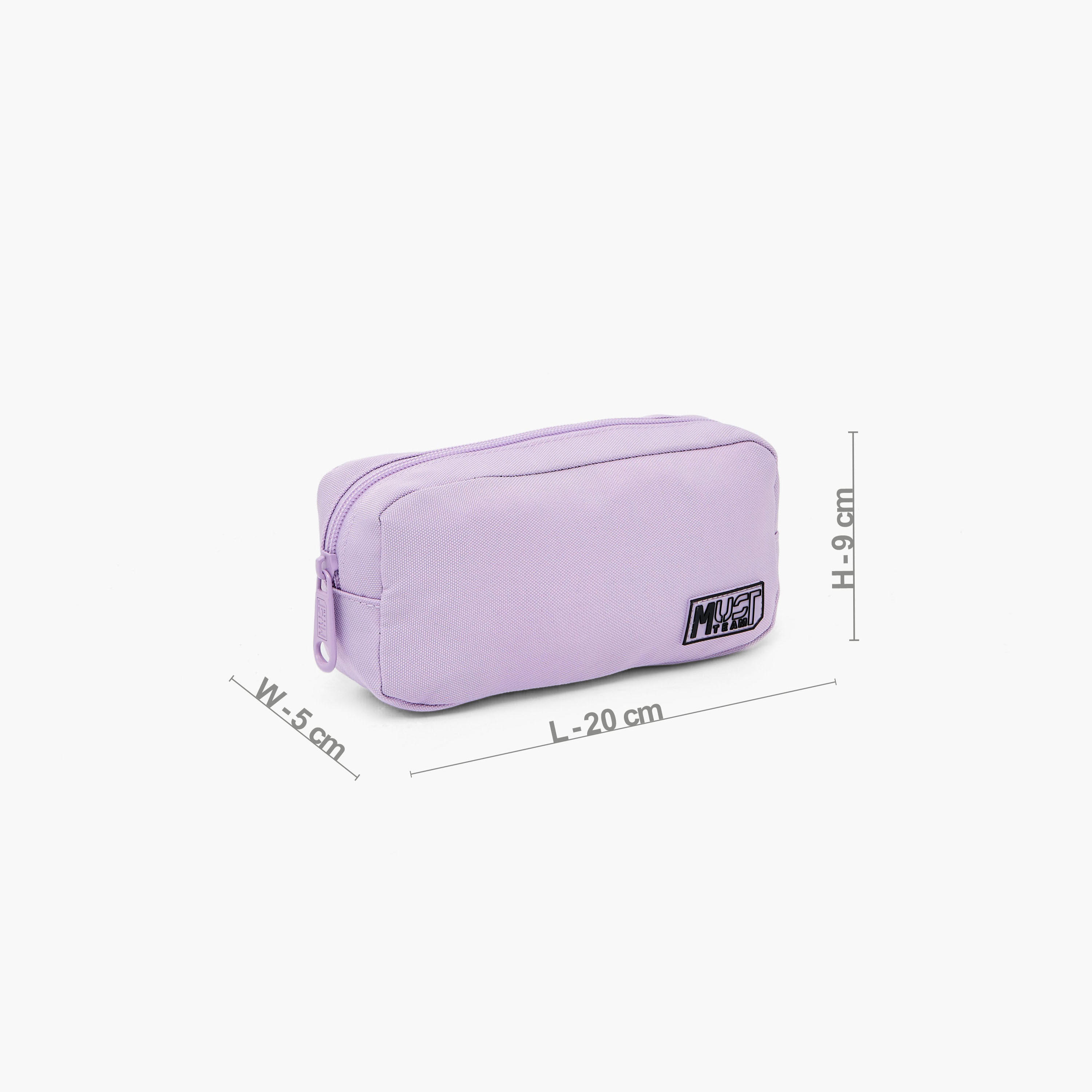 MustTeam Solid Pencil Pouch with Zip Closure-school-stationery-pencilcases-image-4