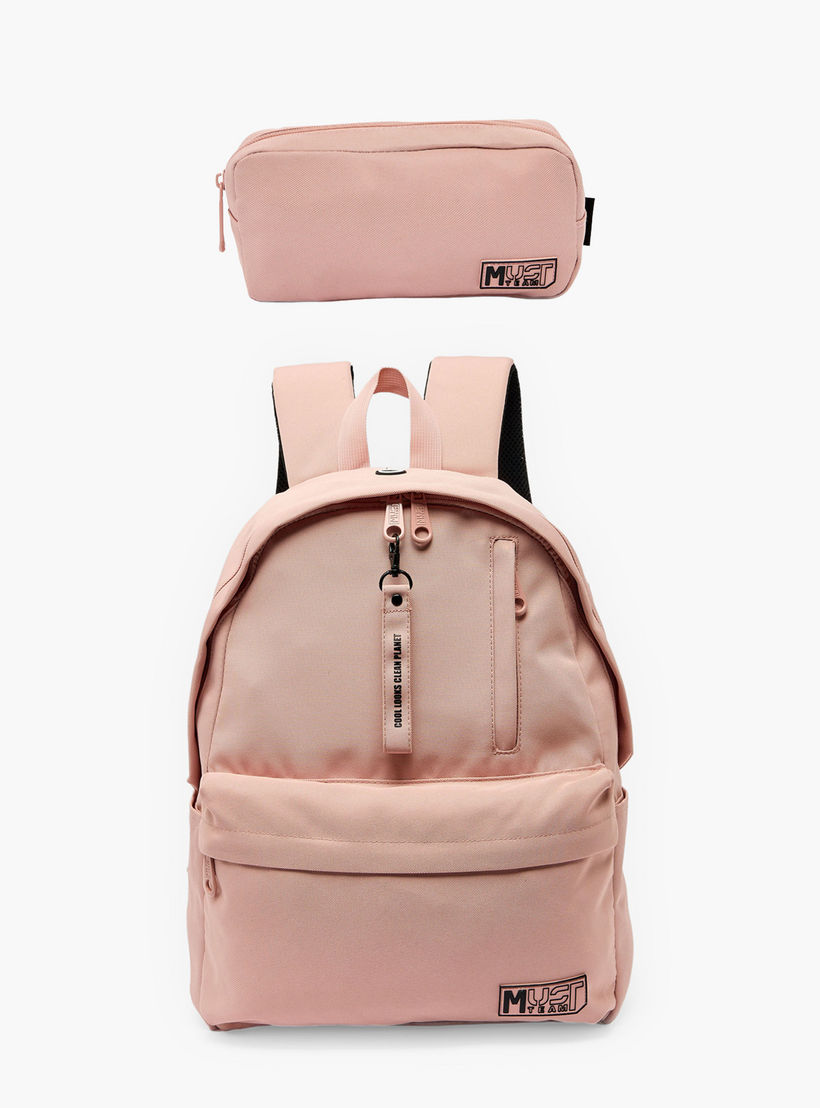 شنطة ظهر سادة بحمالات كتف قابلة للتعديل للبنات 8 - 13 سنة من ماست تيم - 17 بوصة-school-bagsandbackpacks-backpacks-image-11